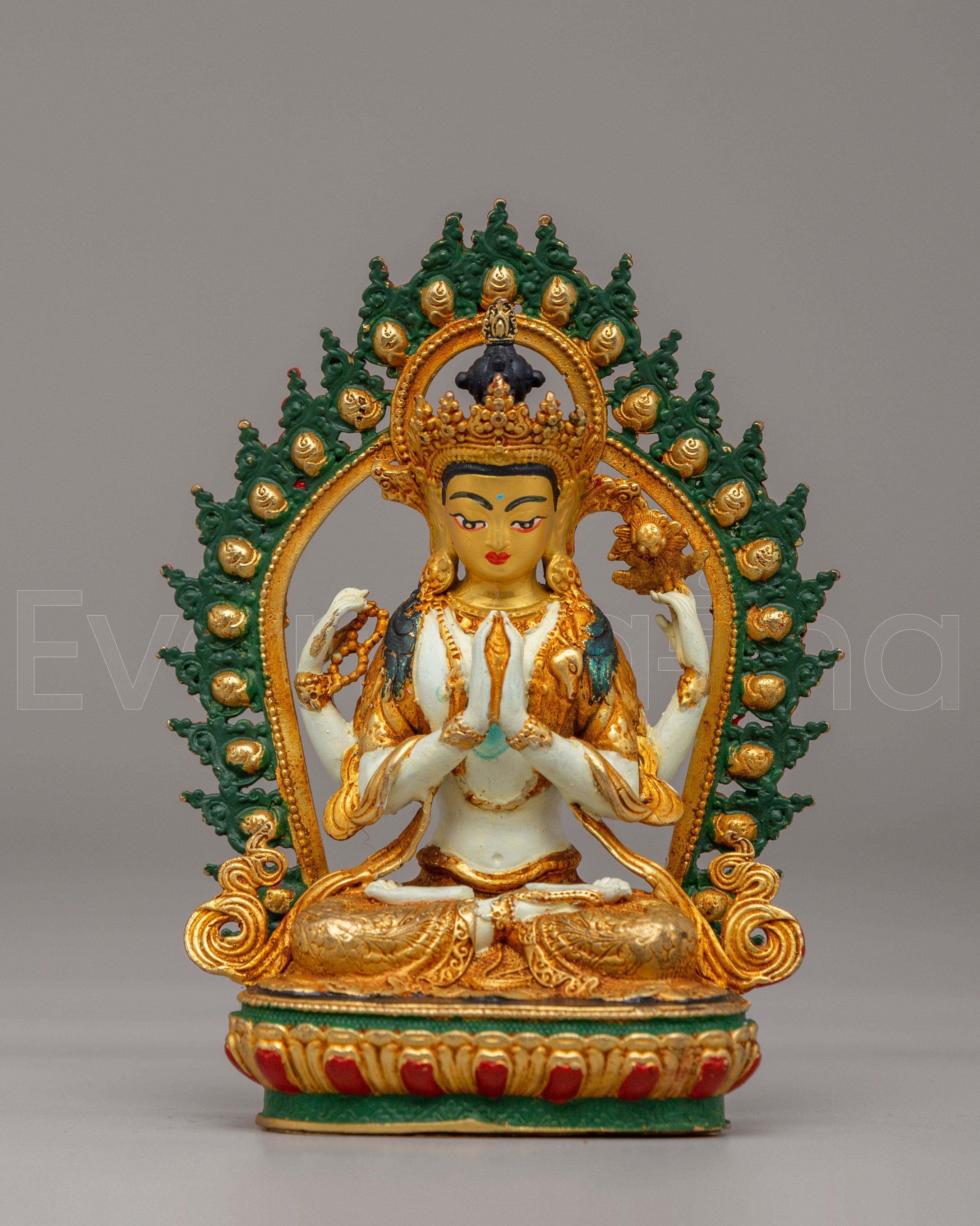 Bodhisattva Chenrezig Deity Statue