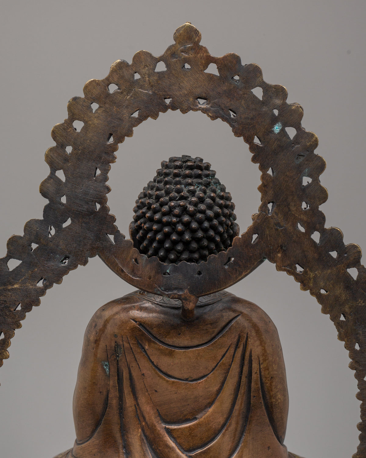 Handcrafted Amitabha Buddha Deity Statue | Copper Statue for Meditation