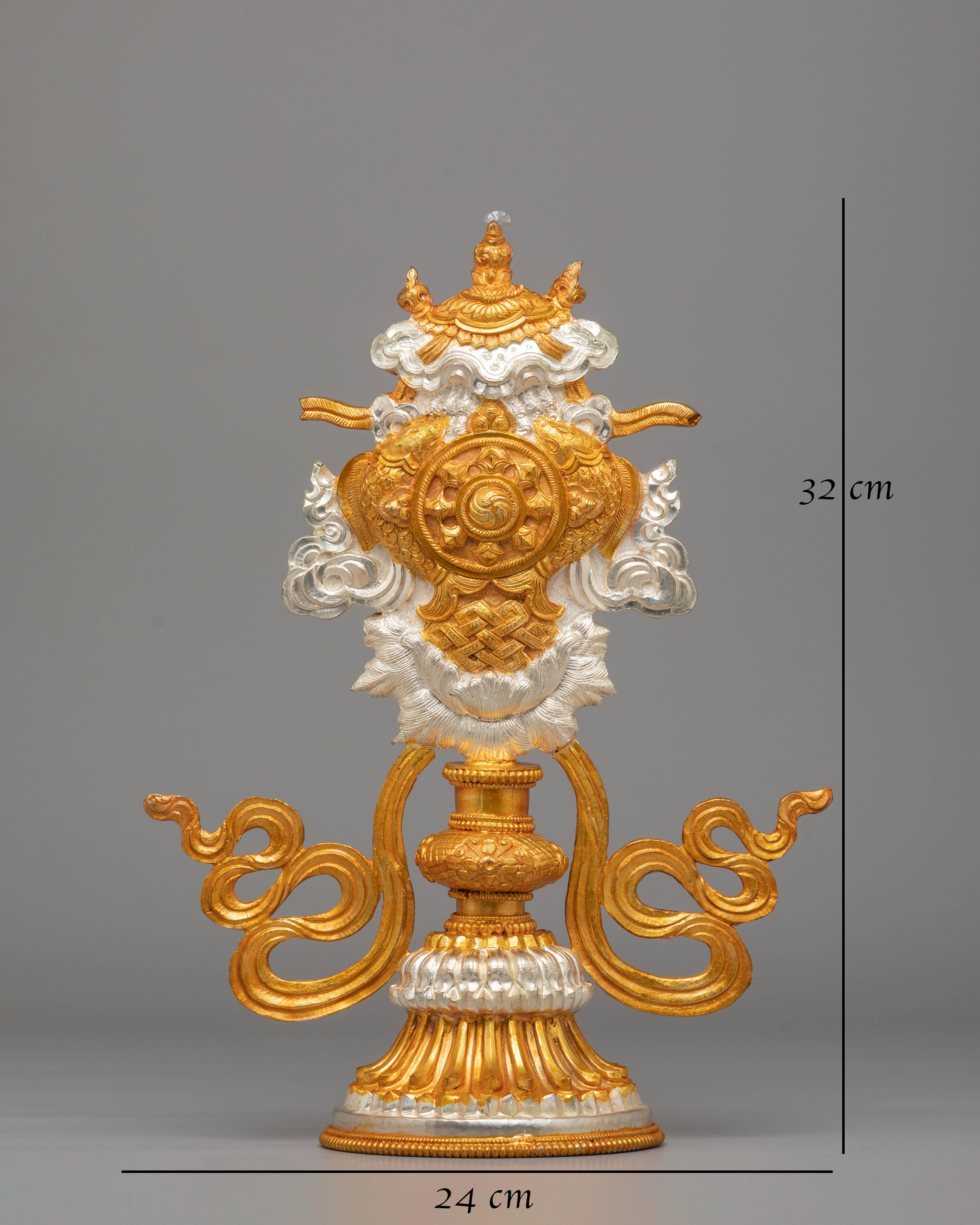 Handmade Buddhist Ritual Auspicious Symbol | Tibetan Symbolic Artwork