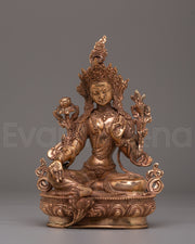 Green Tara Statue