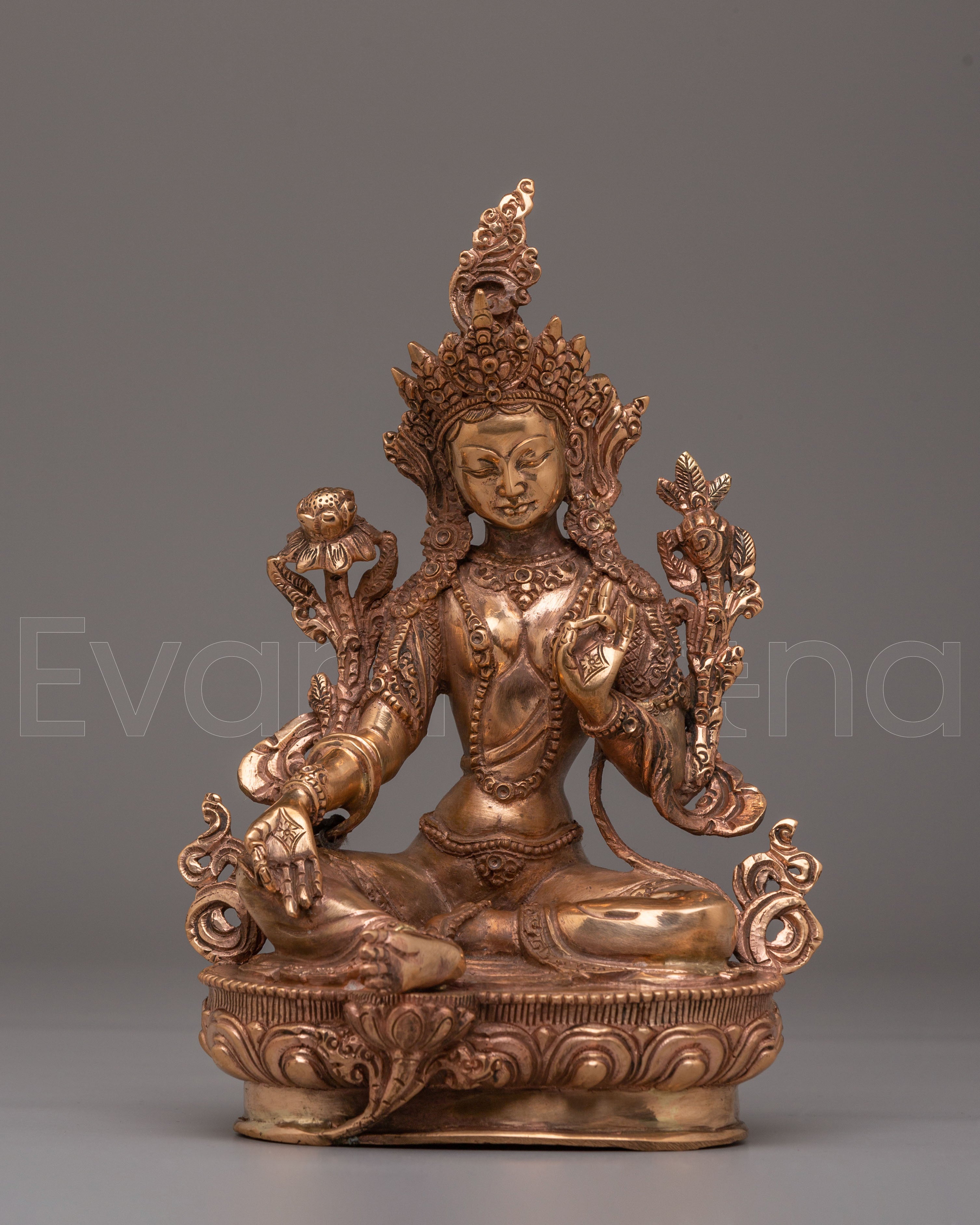 Green Tara Statue