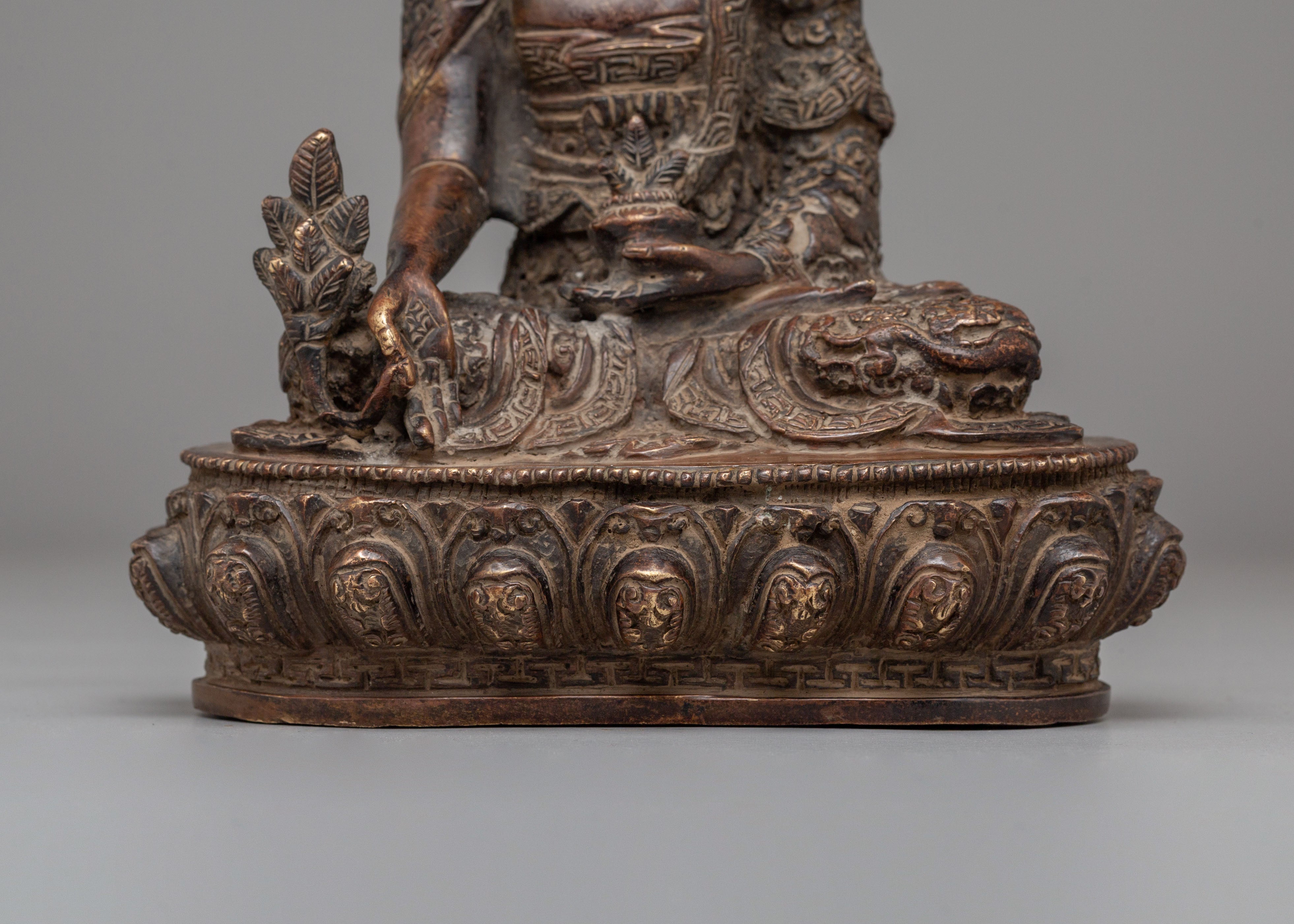 Medicine Buddha Spiritual Healing Statue | Buddha of Compassion &amp; Inner Peace