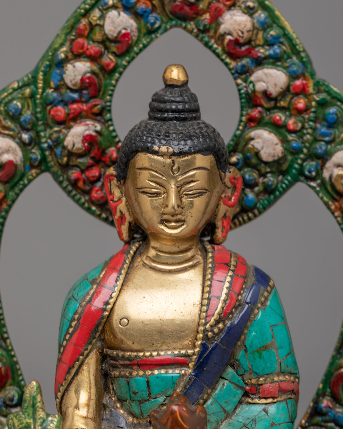 Spiritual Sangye Menla statue | Altar Meditation Home Decor