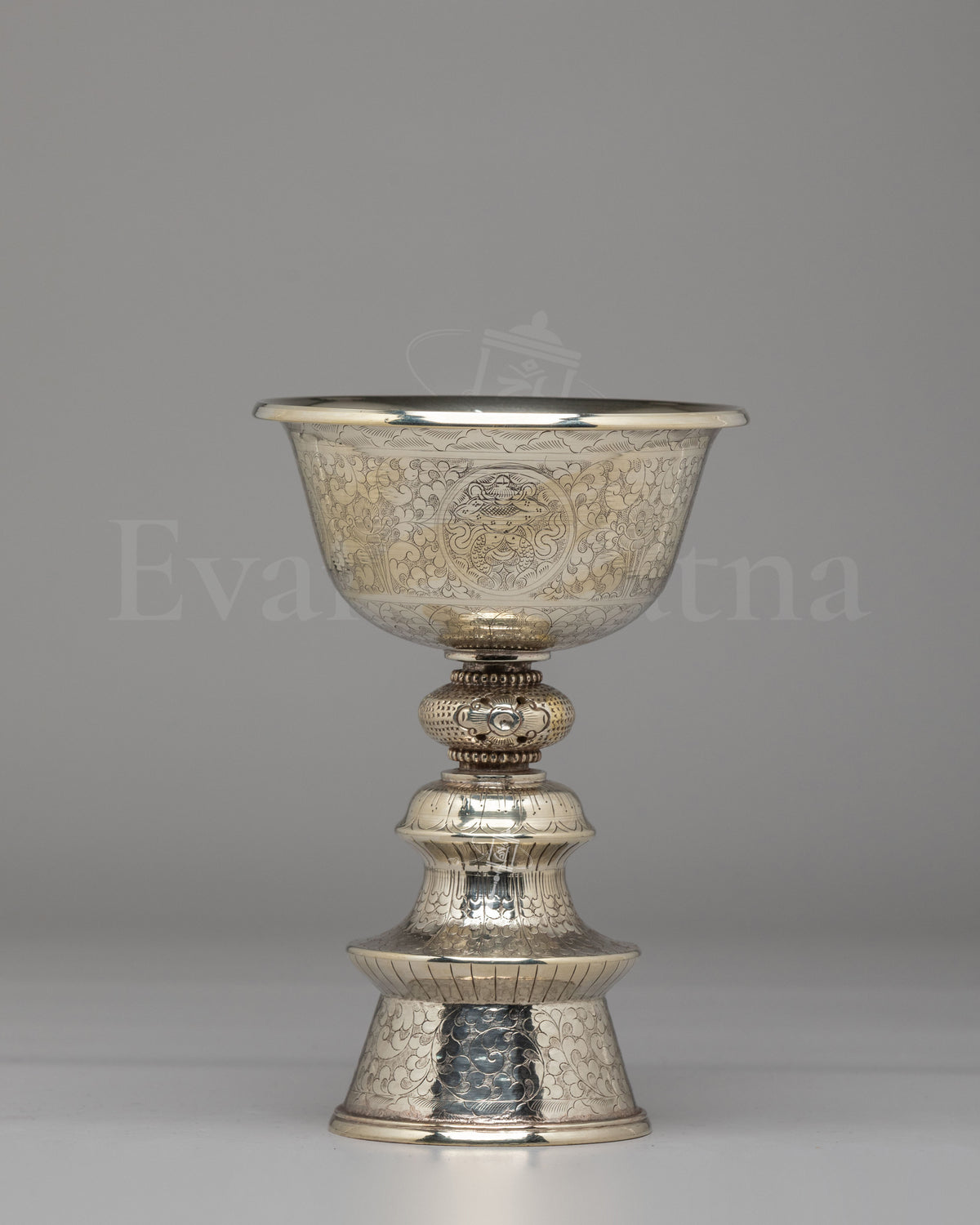 Ceremonial Butter Lamp Set | Offering Lamps for Puja & Meditation