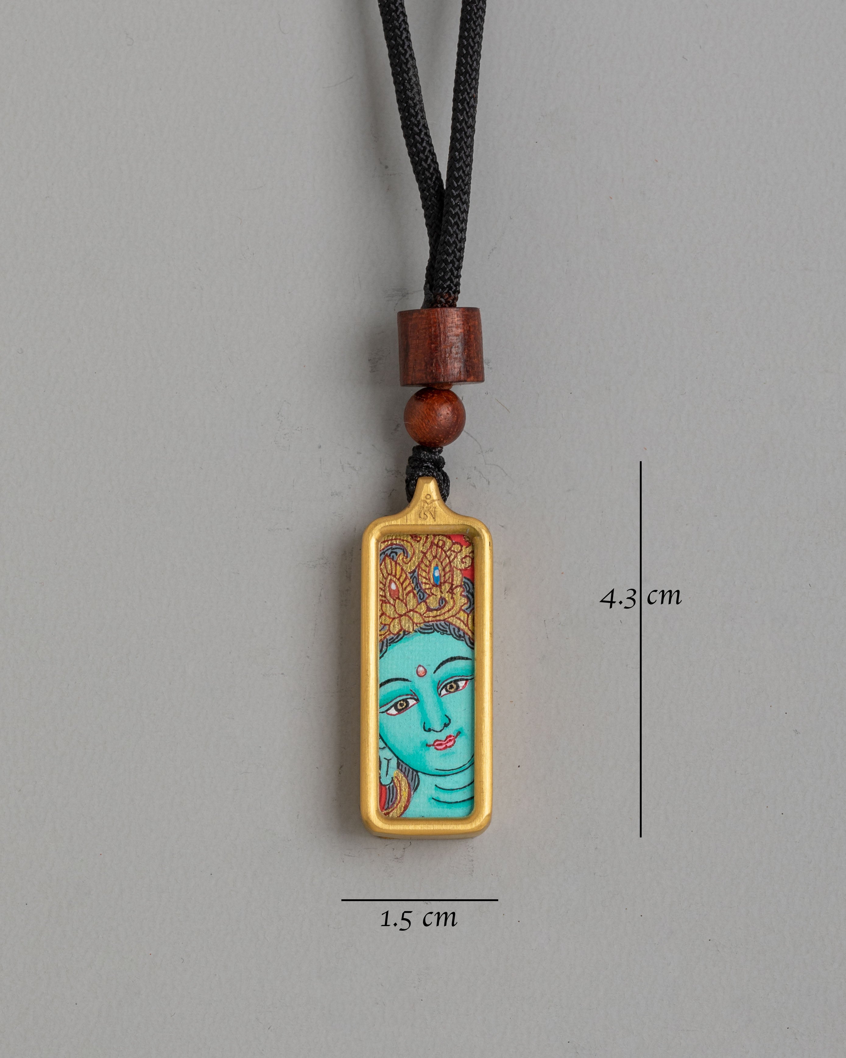Spiritual Green Tara Locket | Sacred Symbol Pendant