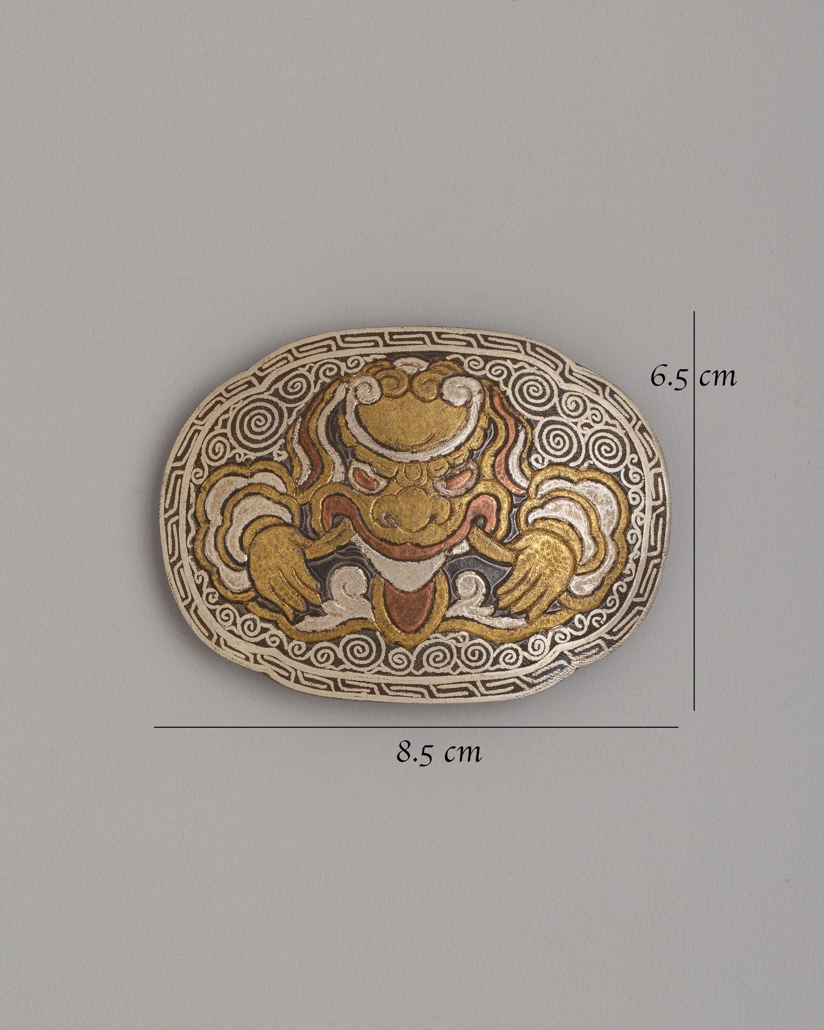 Kirtimukha Belt Buckle | Accessory for Strength & Protection