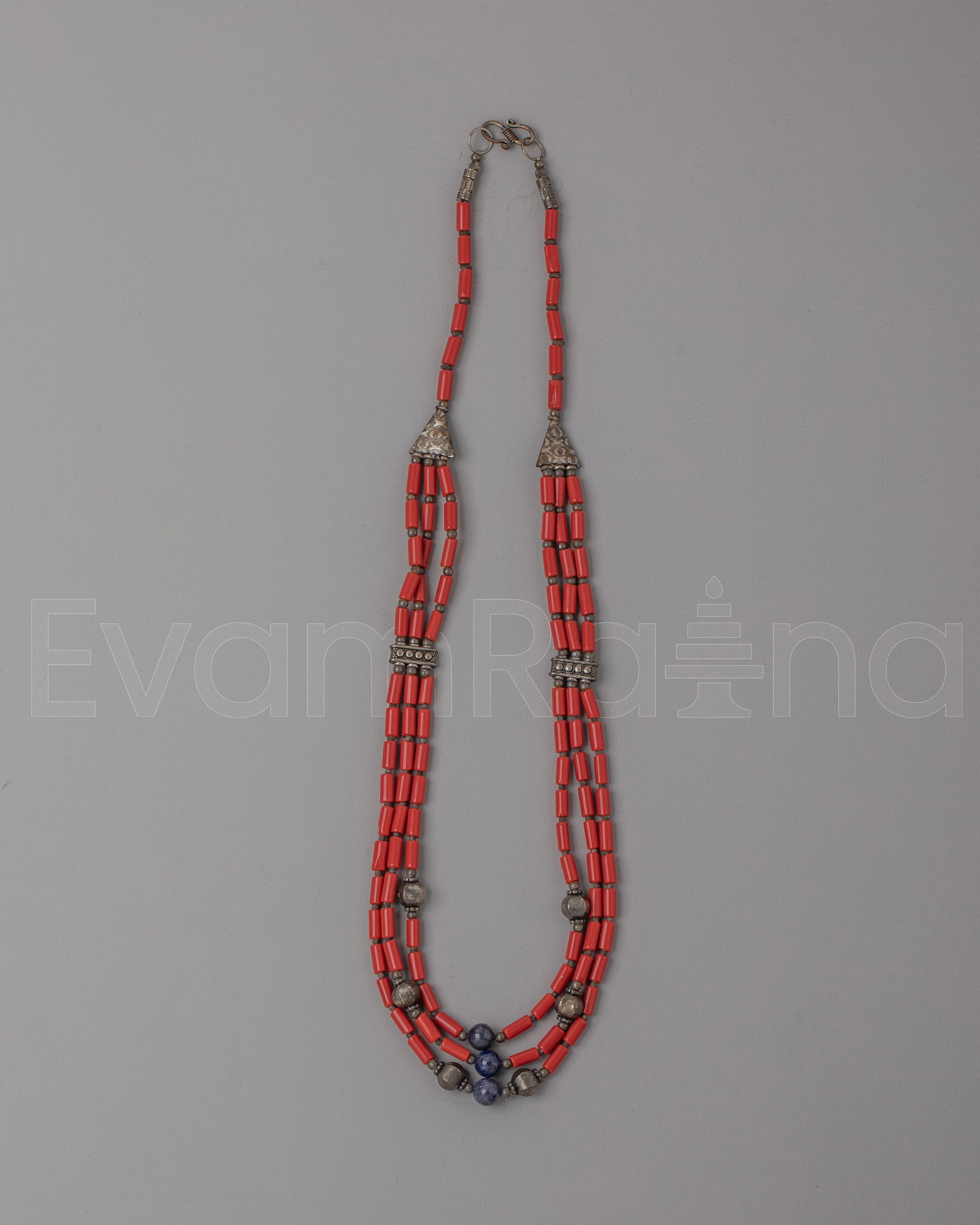 Handmade Coral Bead Necklace