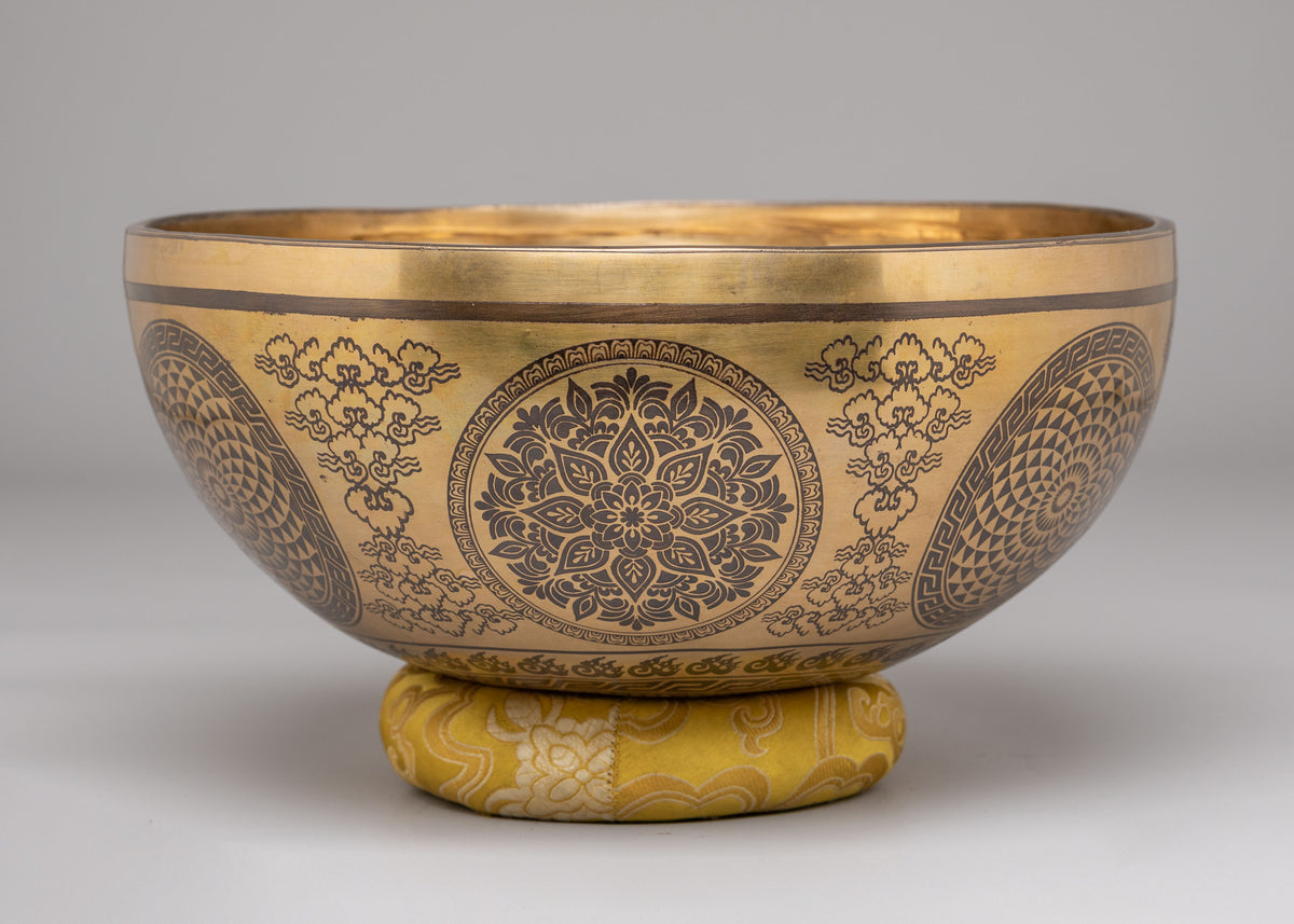 Handcrafted Meditation Singing Bowl | Tibetan Bowl for Chakra Healing