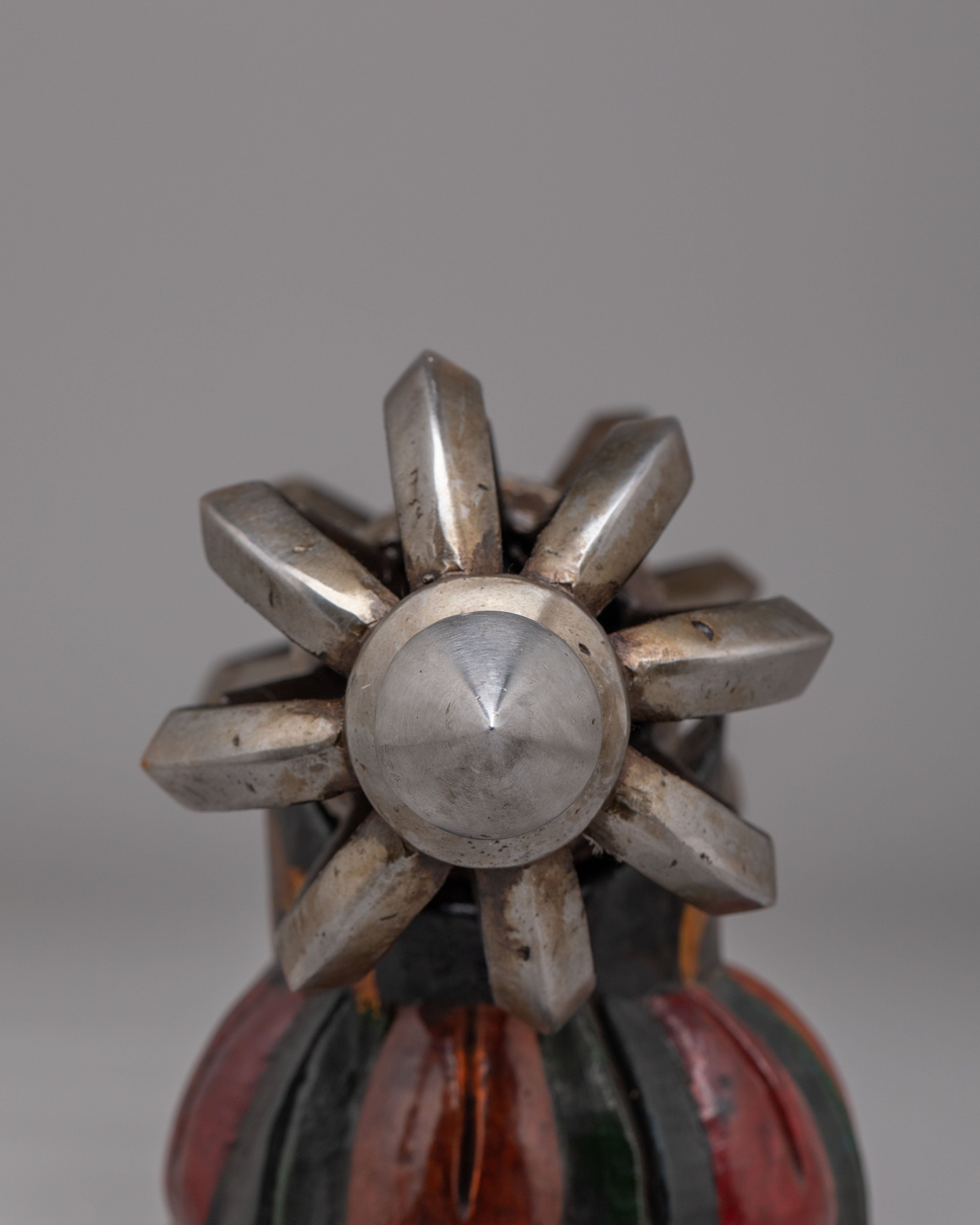 Handmade Tibetan Dorje Vajra | Traditional Ritual Tool for Meditation