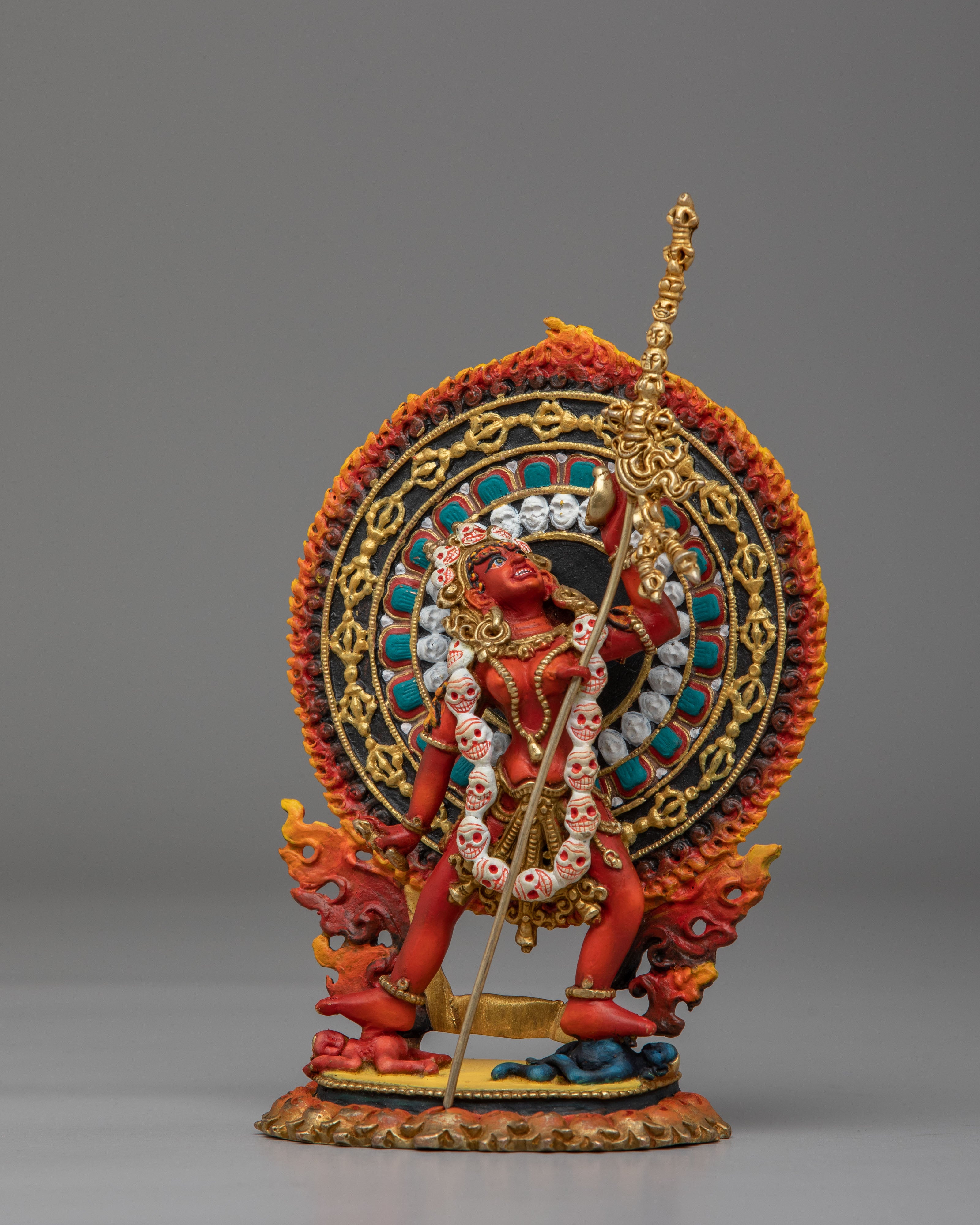 Sacred Tantric Buddhist Vajrayogini Statue | Tibetan Deity Sculpture for Meditation