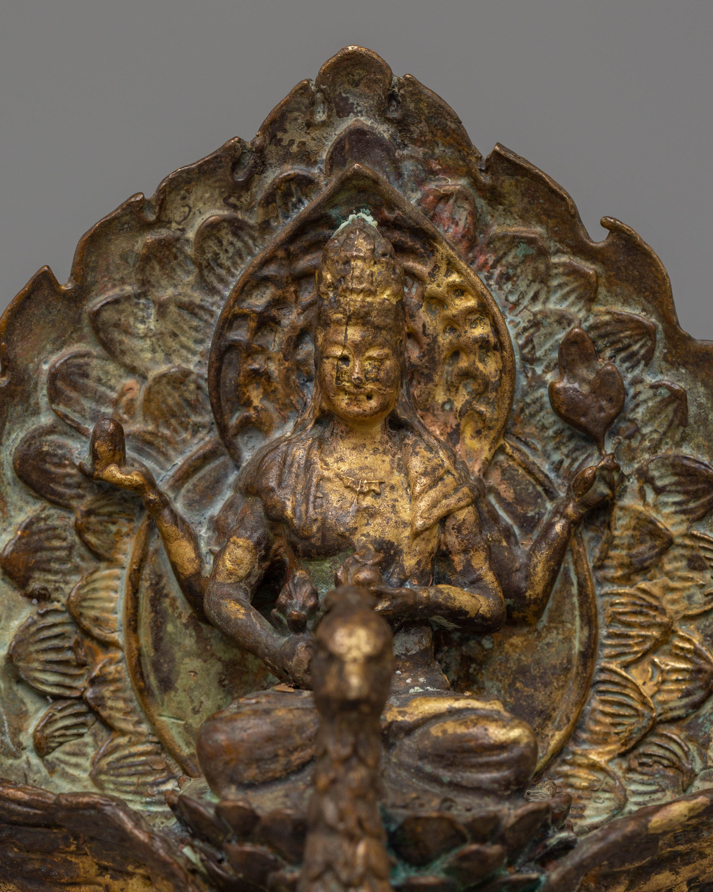 Statue of Mahamayuri | Great Peacock Queen
