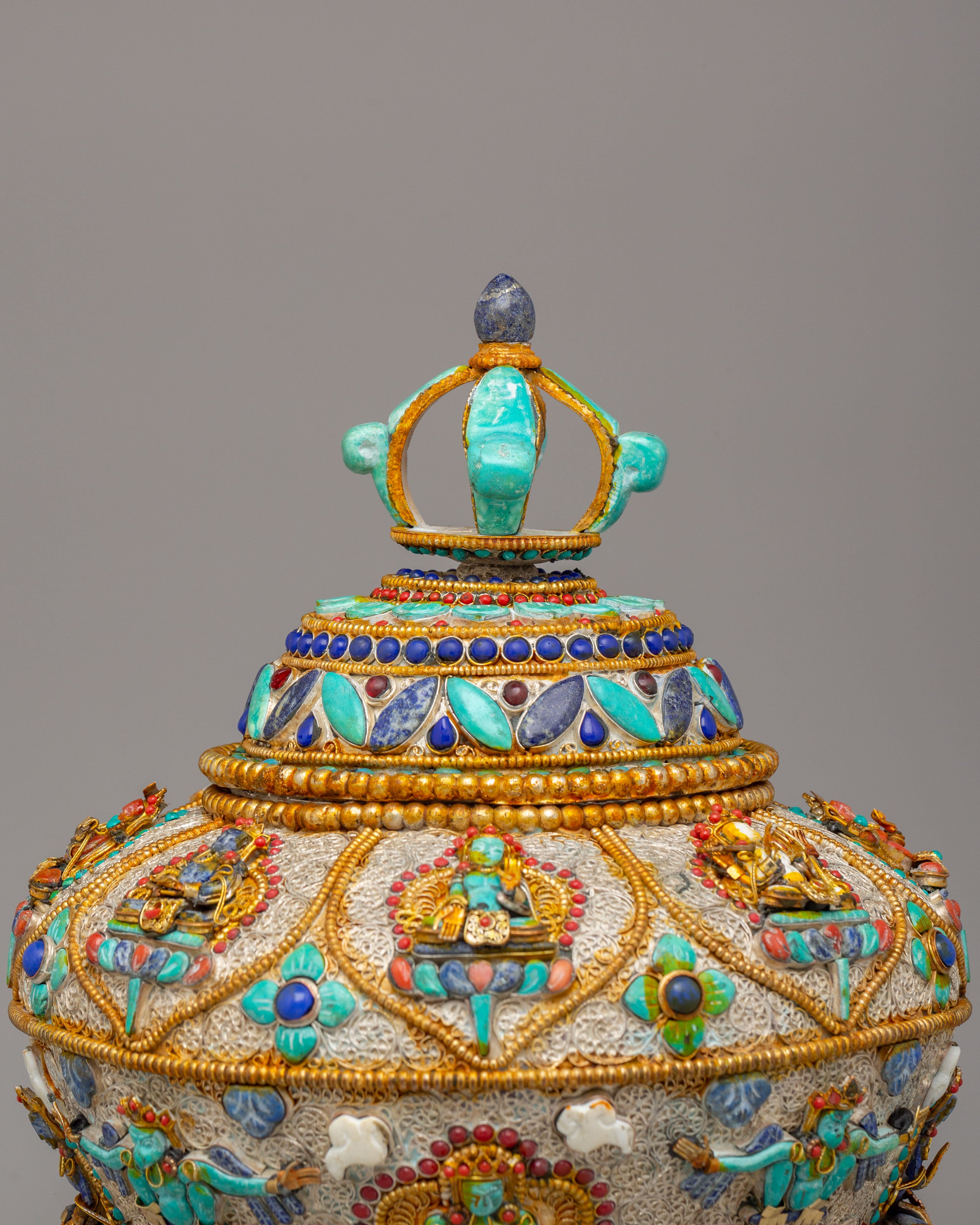Spiritual Ritual Rice Pot | Sacred Offering Pot for Ceremonies & Blessings