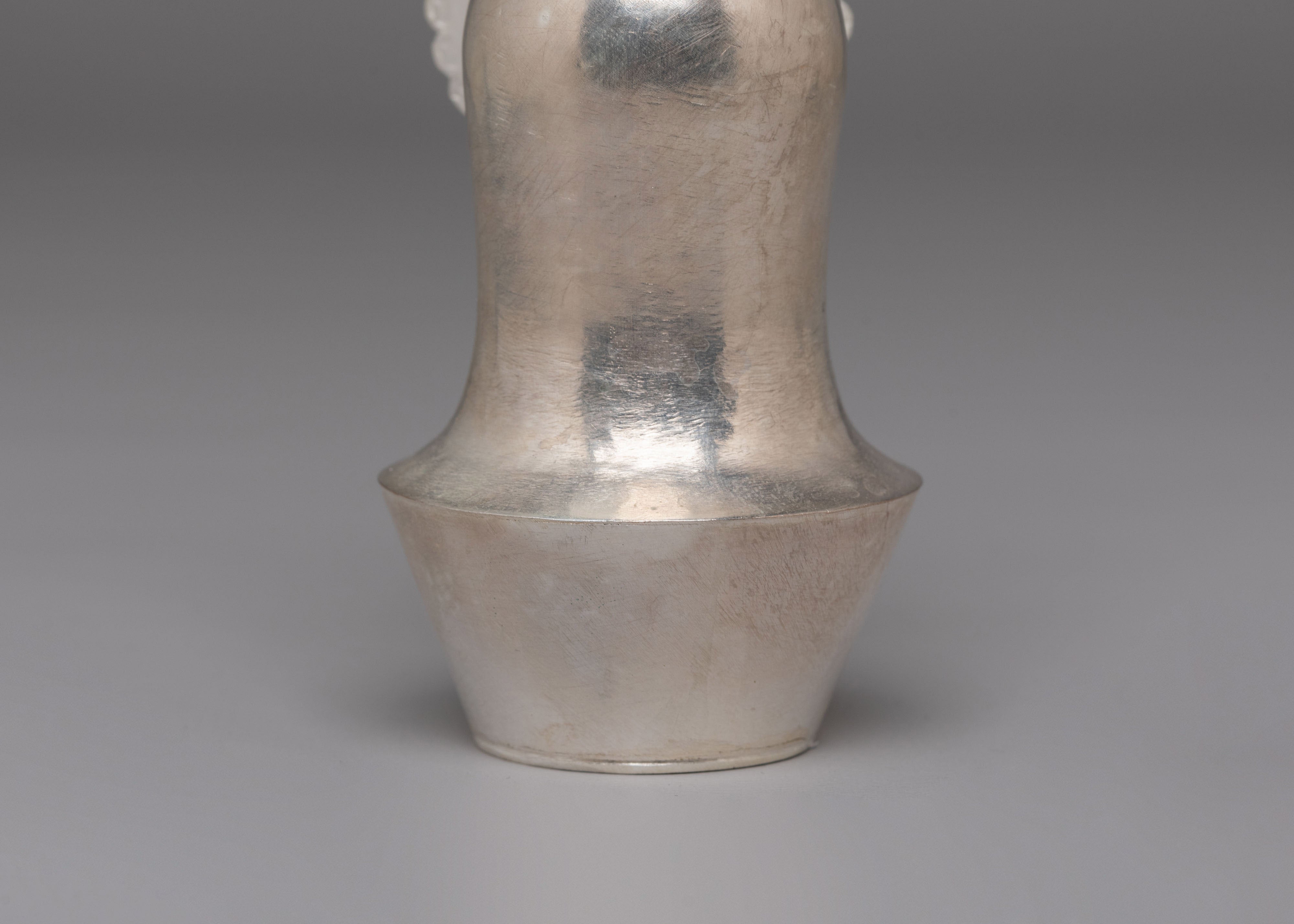 Silver Tibetan Ritual Torma Set | Traditional Buddhist Offerings