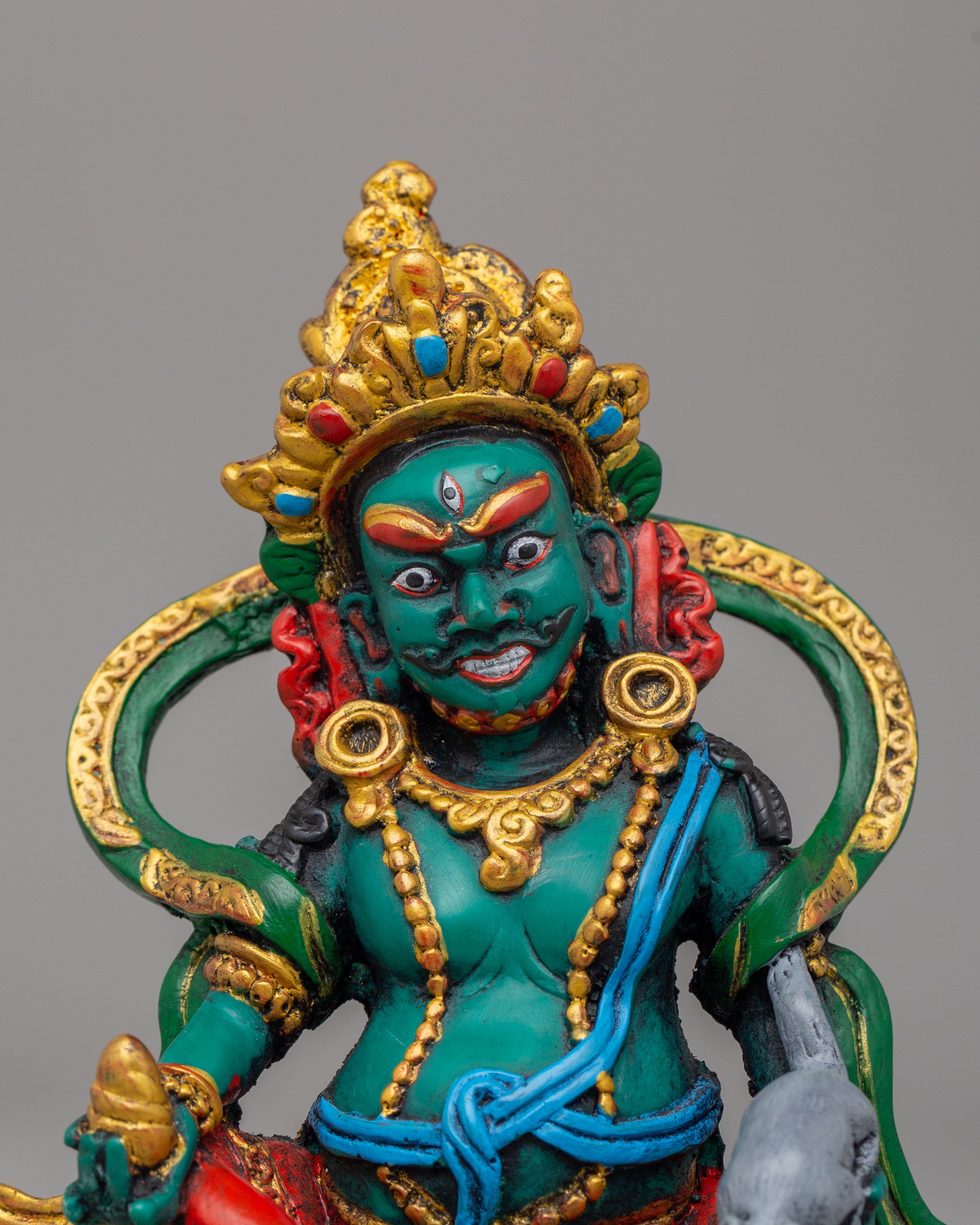 Wealth God Dzambhala Figurine | Sacred Spiritual Home Decor