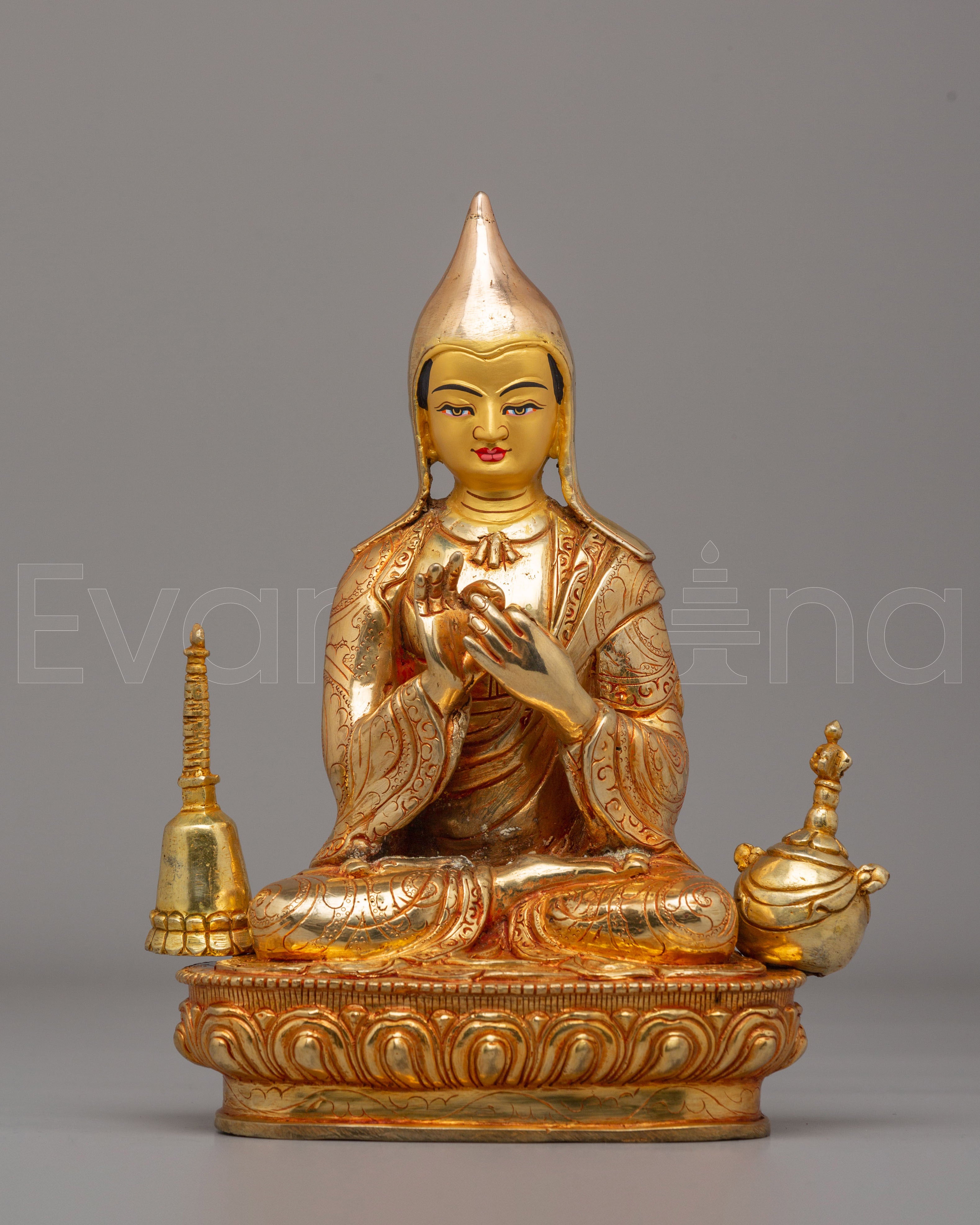 Buddhist Guru Atisha Sculpture