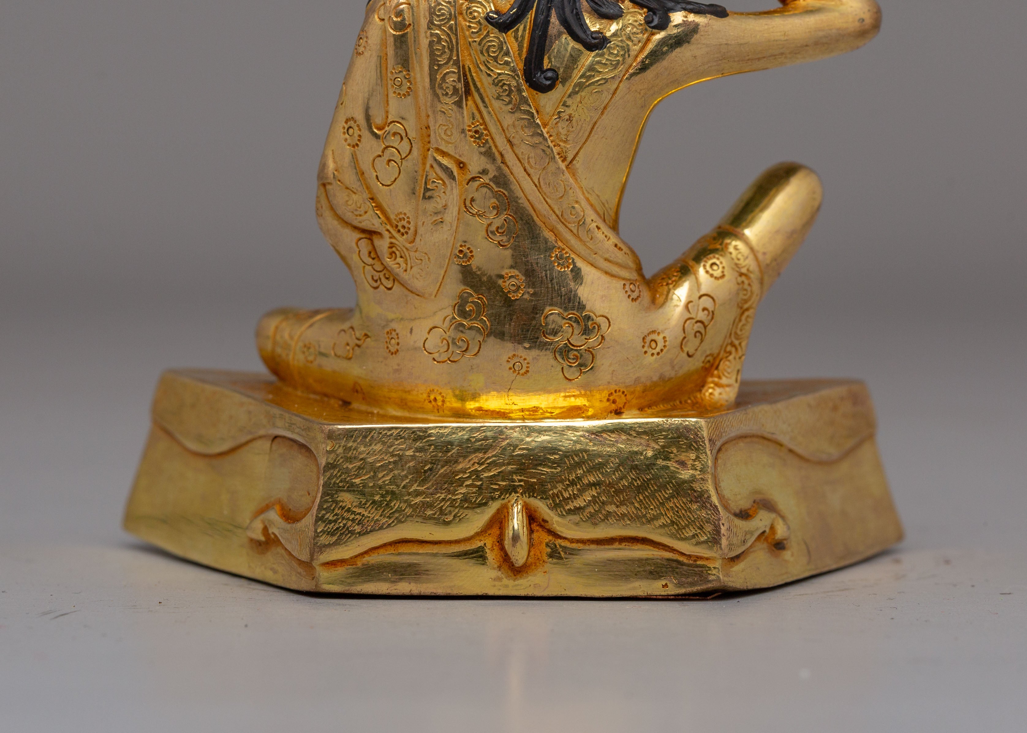 Sacred Milarepa Buddhist Master Statue | Tibetan Yogi Sculpture