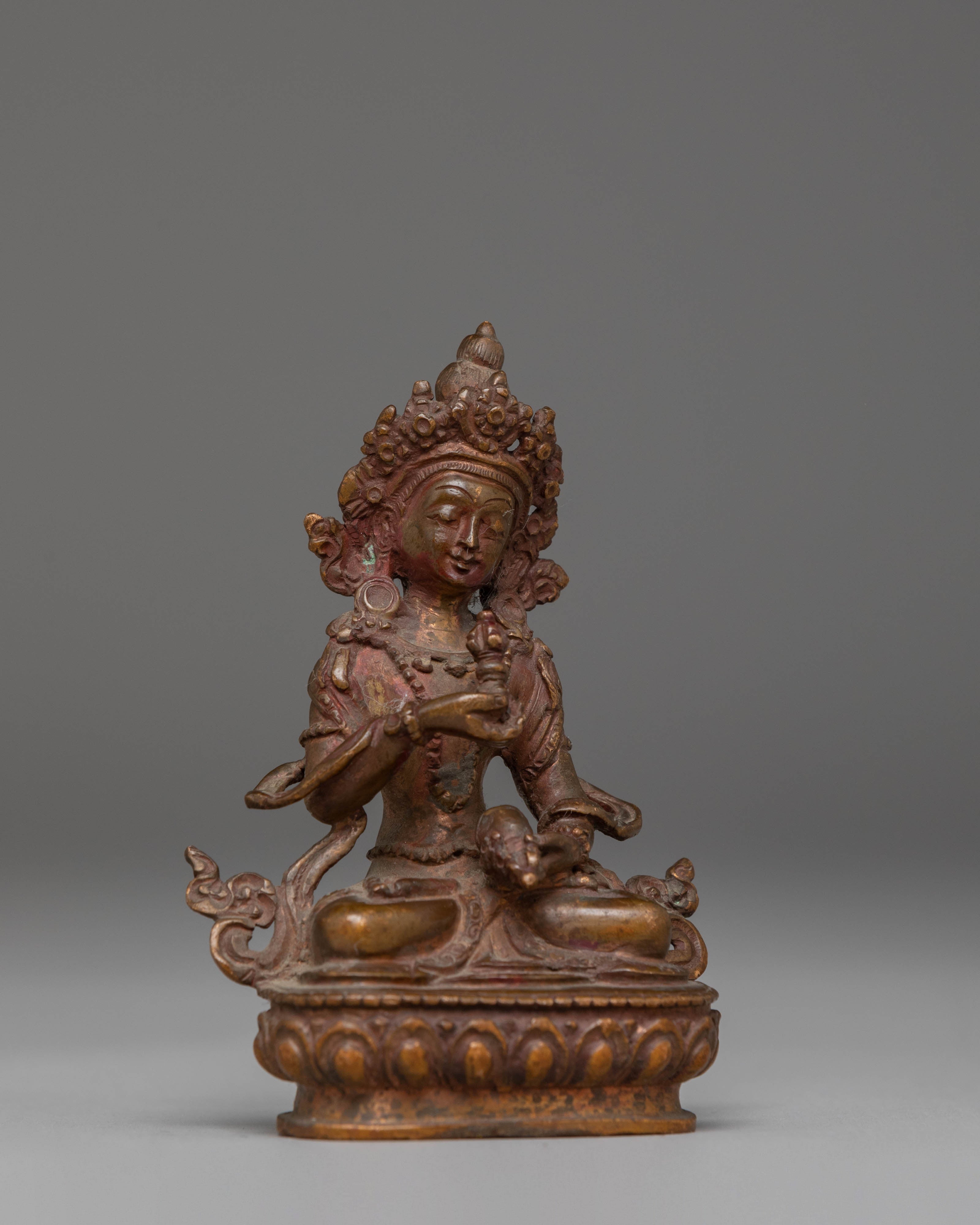 Handmade Vajrasattva Statue for Purification | Tibetan Vajrasattva Figure