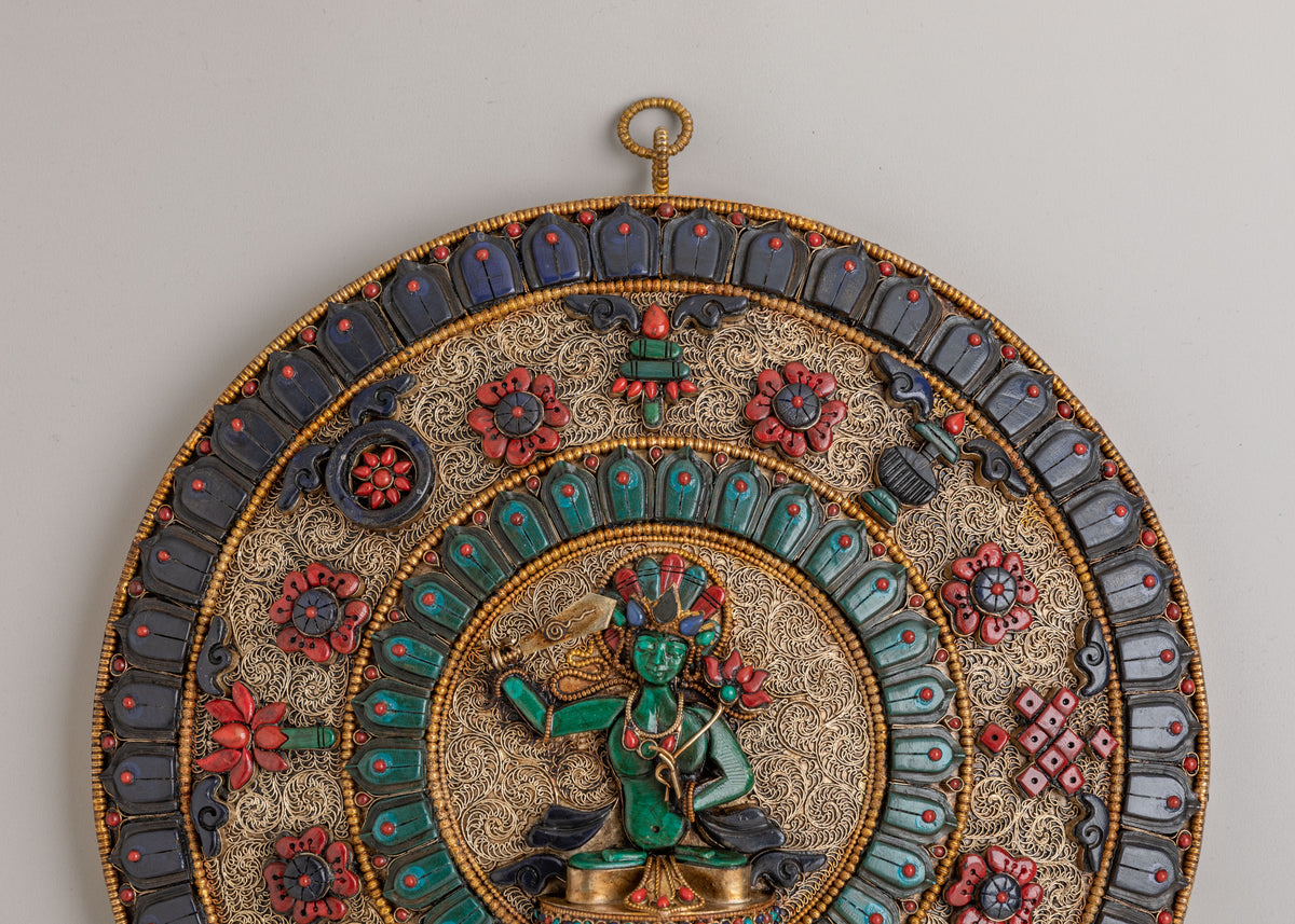 Traditional Manjushri Wall Decor | Spiritual Home Decor