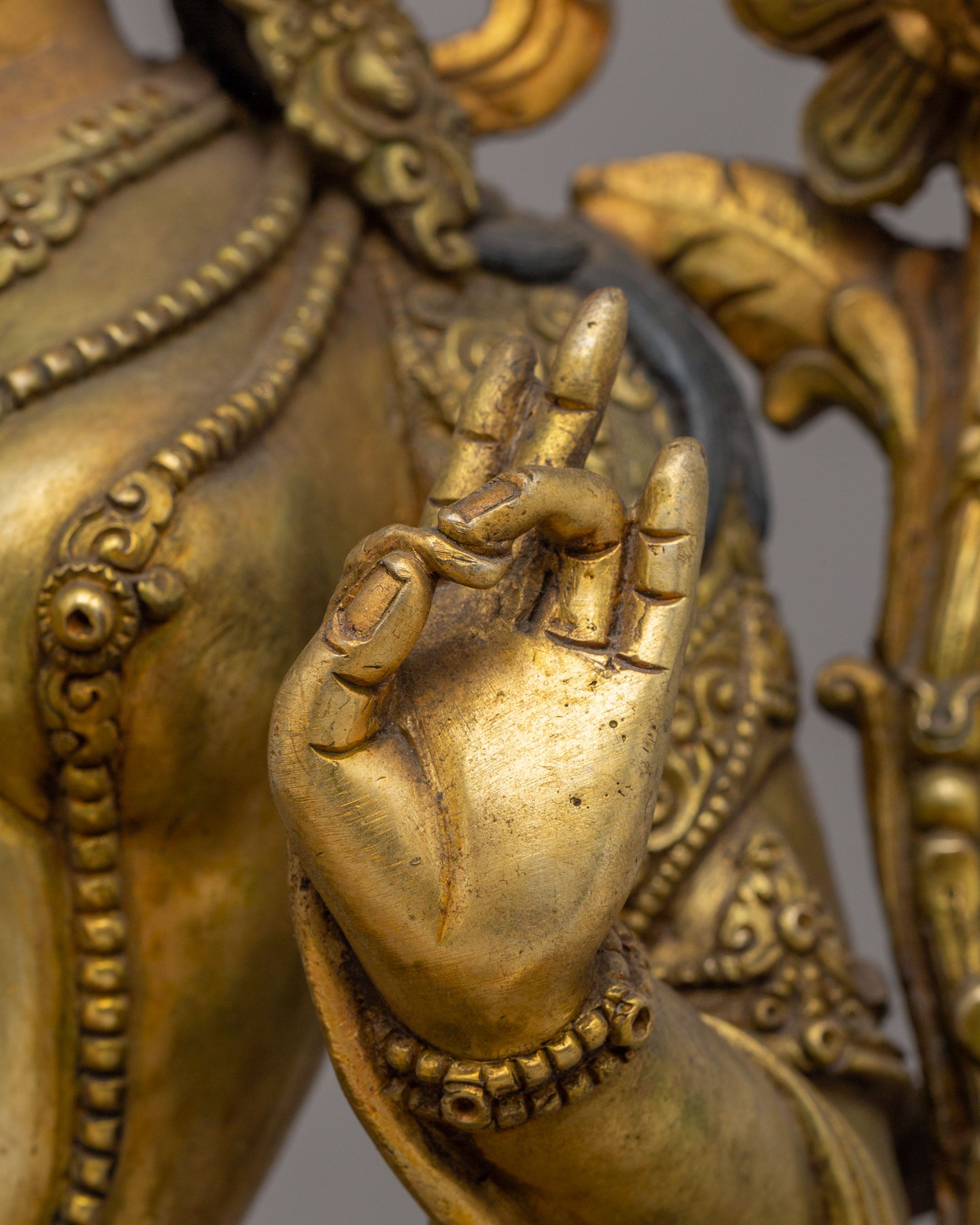 Sacred Green Tara Statue | Divine Feminine Energy for Healing