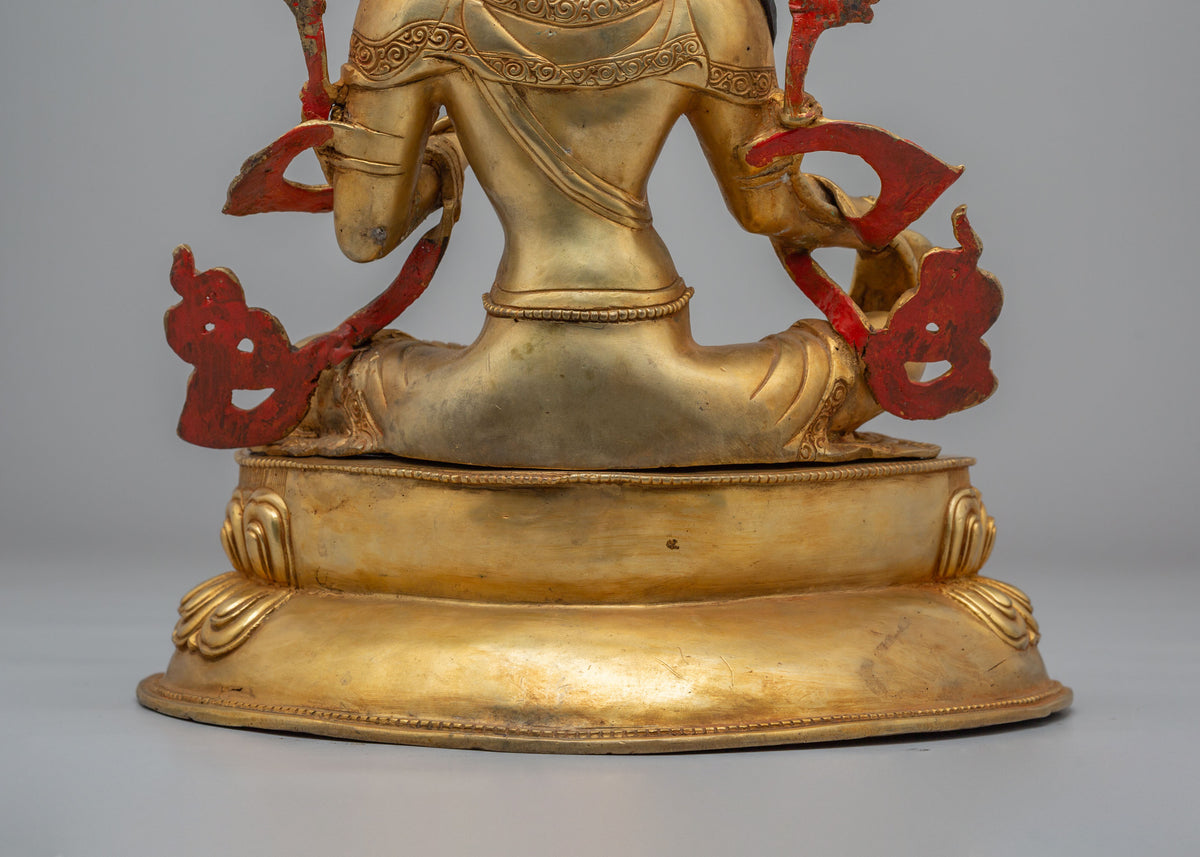 Green Tara Mother of Liberation Statue | Symbol of Protection
