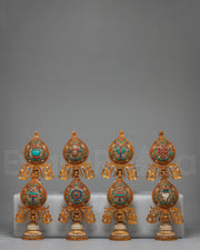 Sacred Ashtamangala Set for Altar