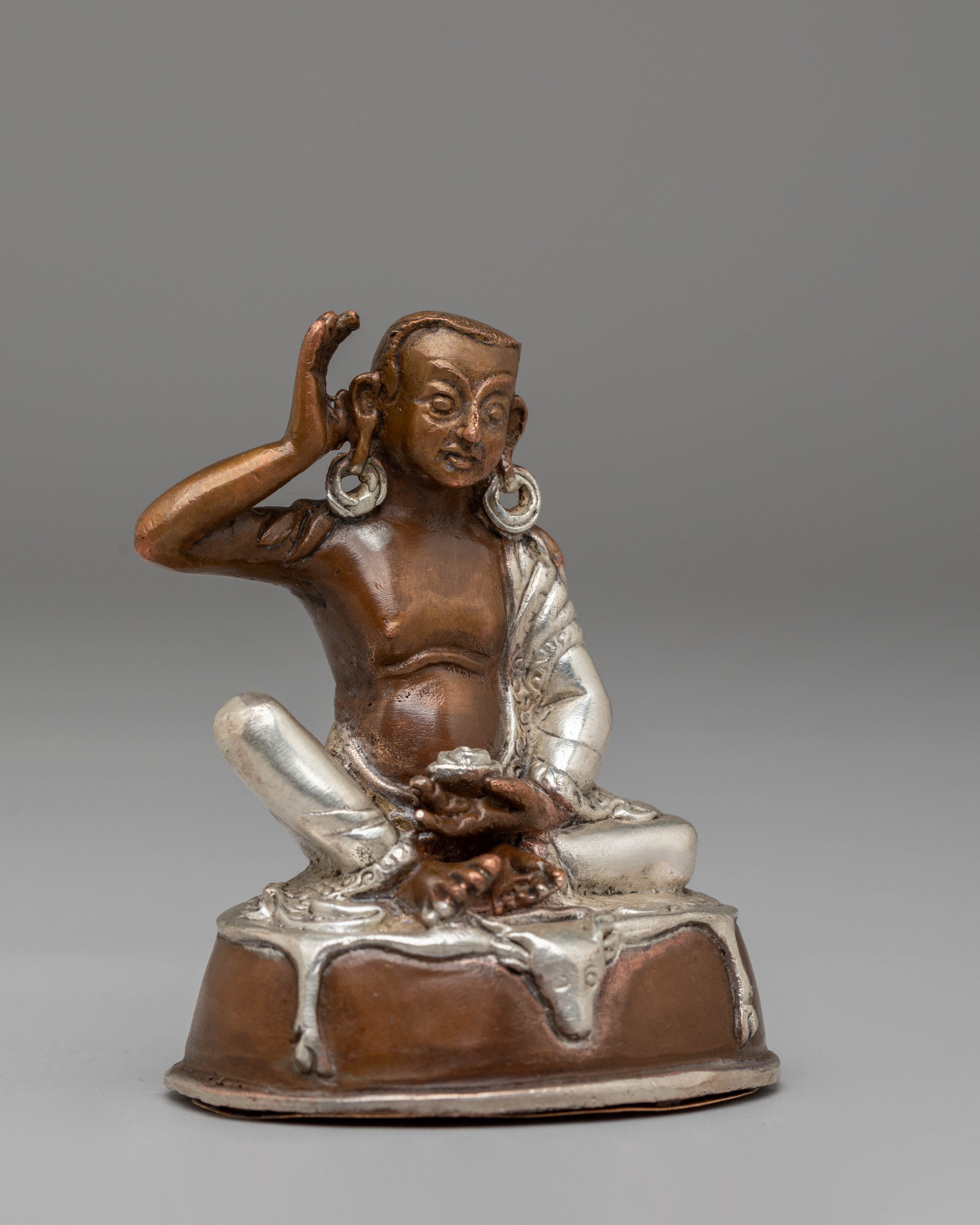 Buddhist Milarepa Handmade Statue | Milarepa Statue for Altar