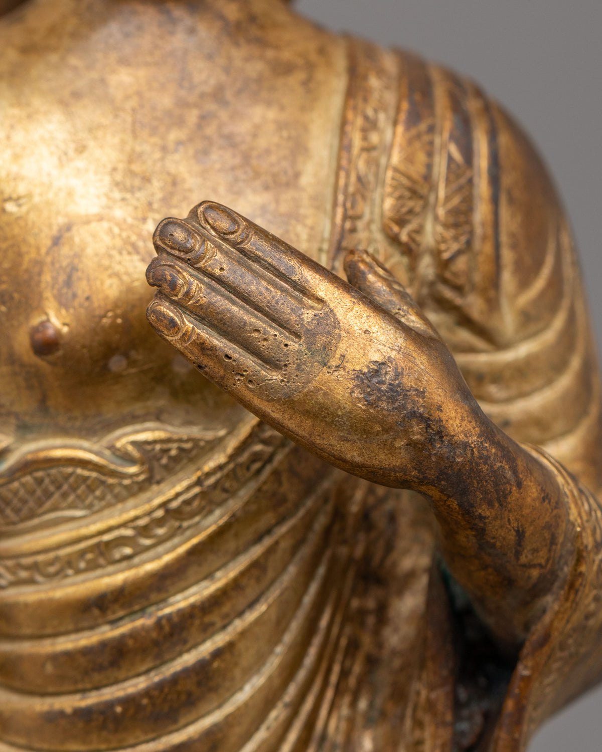 Tibetan Buddhist Dipankara Buddha Statue | Himalayan Buddhist Art
