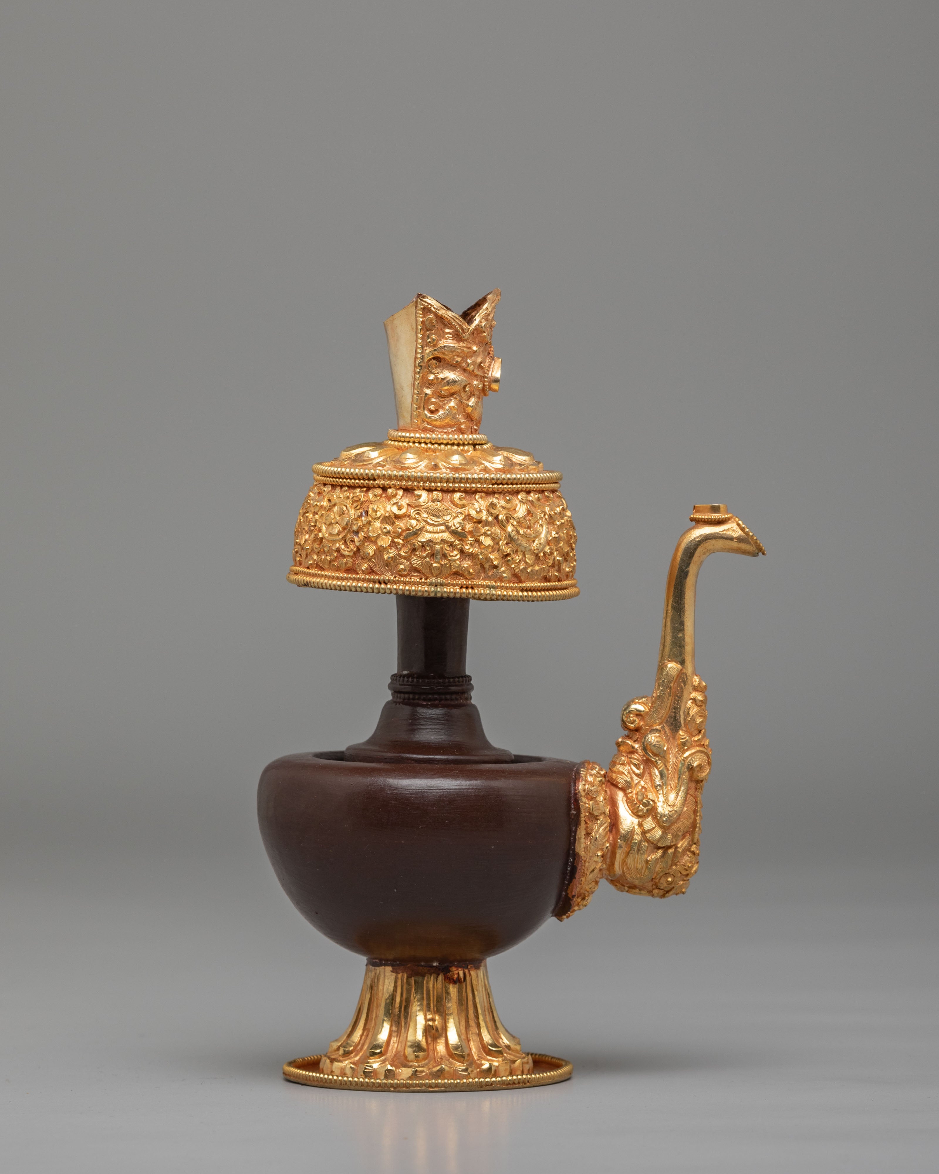 Traditional Buddhist Bhumba | Sacred Ritual Water Vessel
