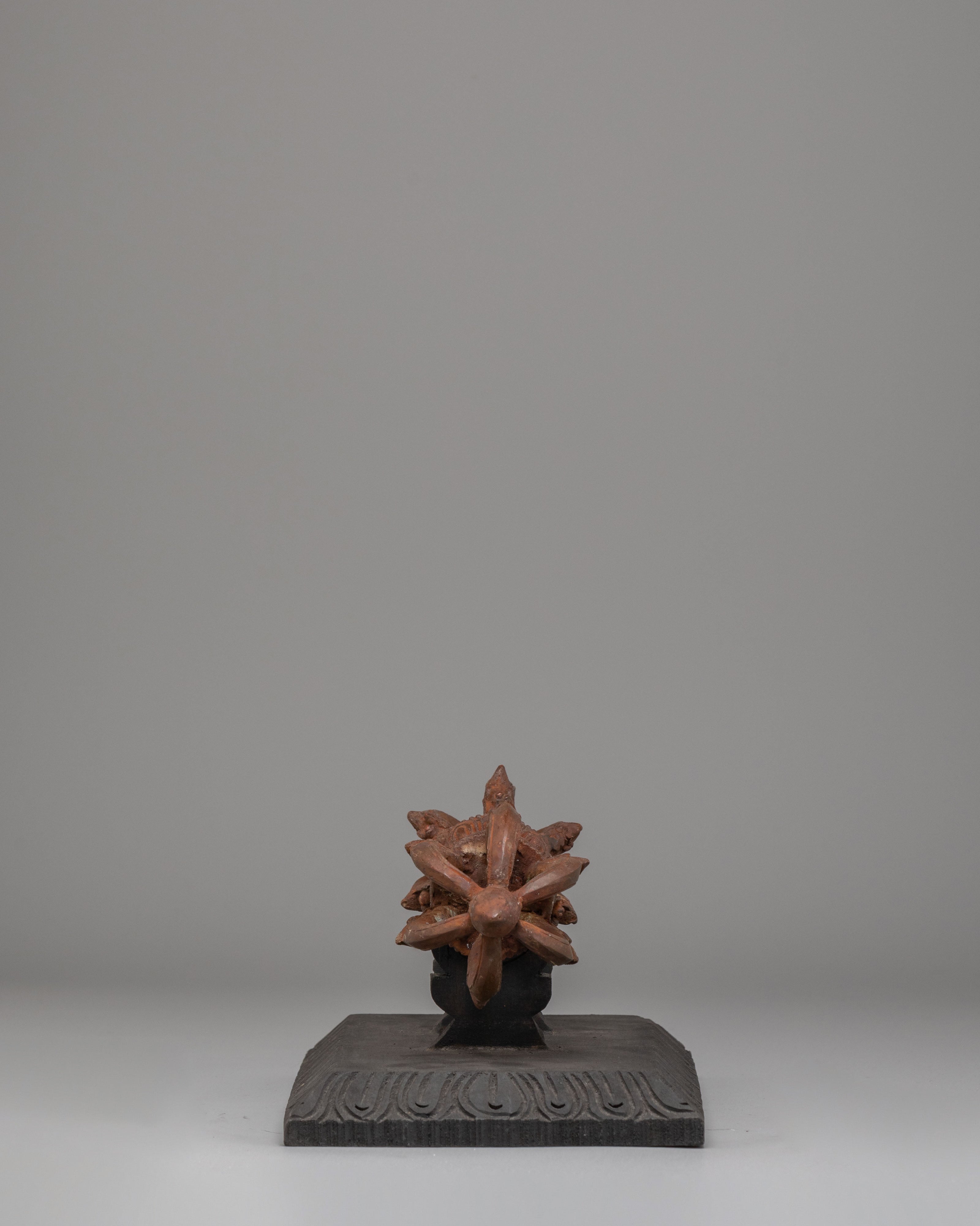 Handmade Shrine Vajra with Stand | Tibetan Ritual Tool