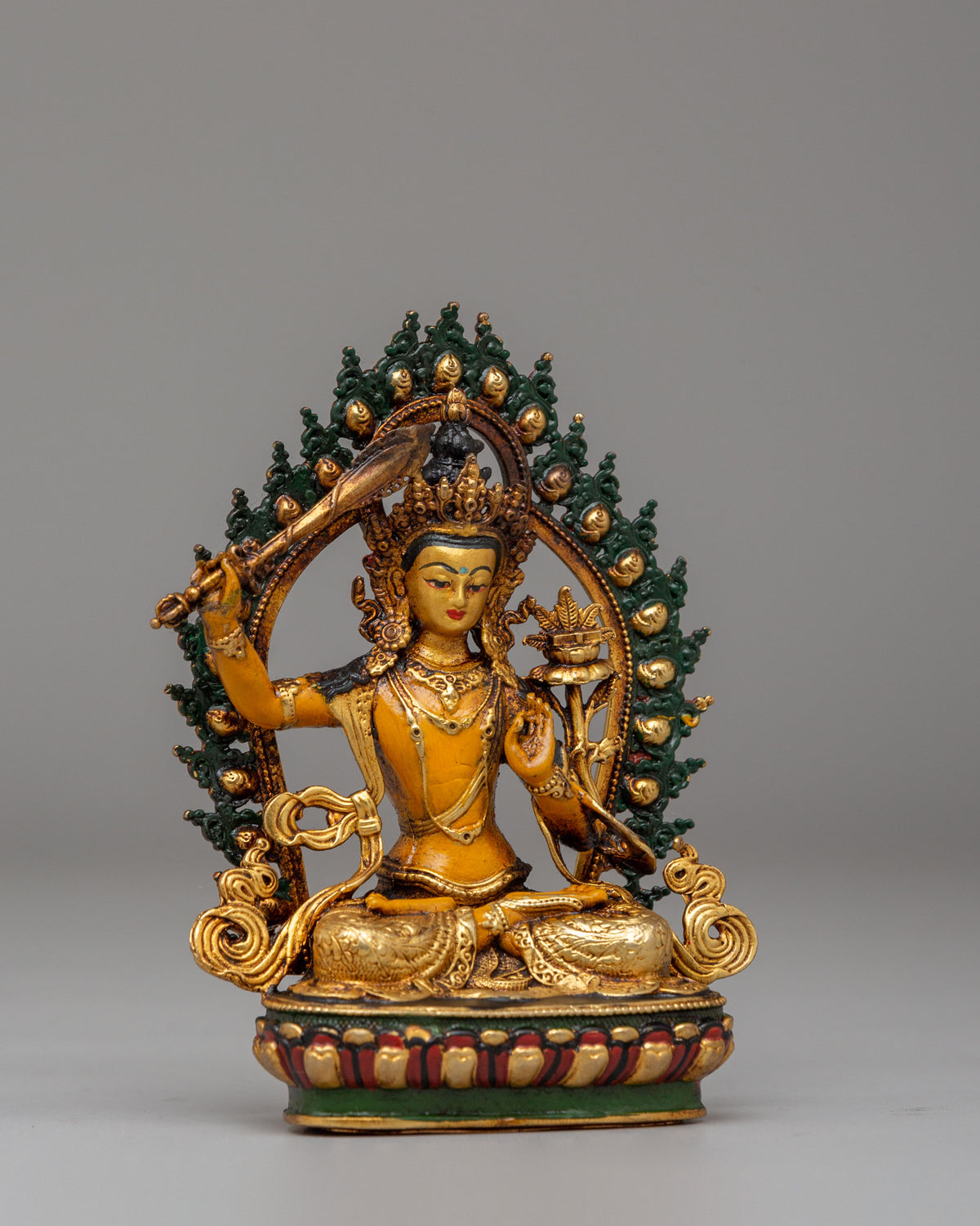 Spiritual Handmade Manjushri Statue | Symbol of Wisdom