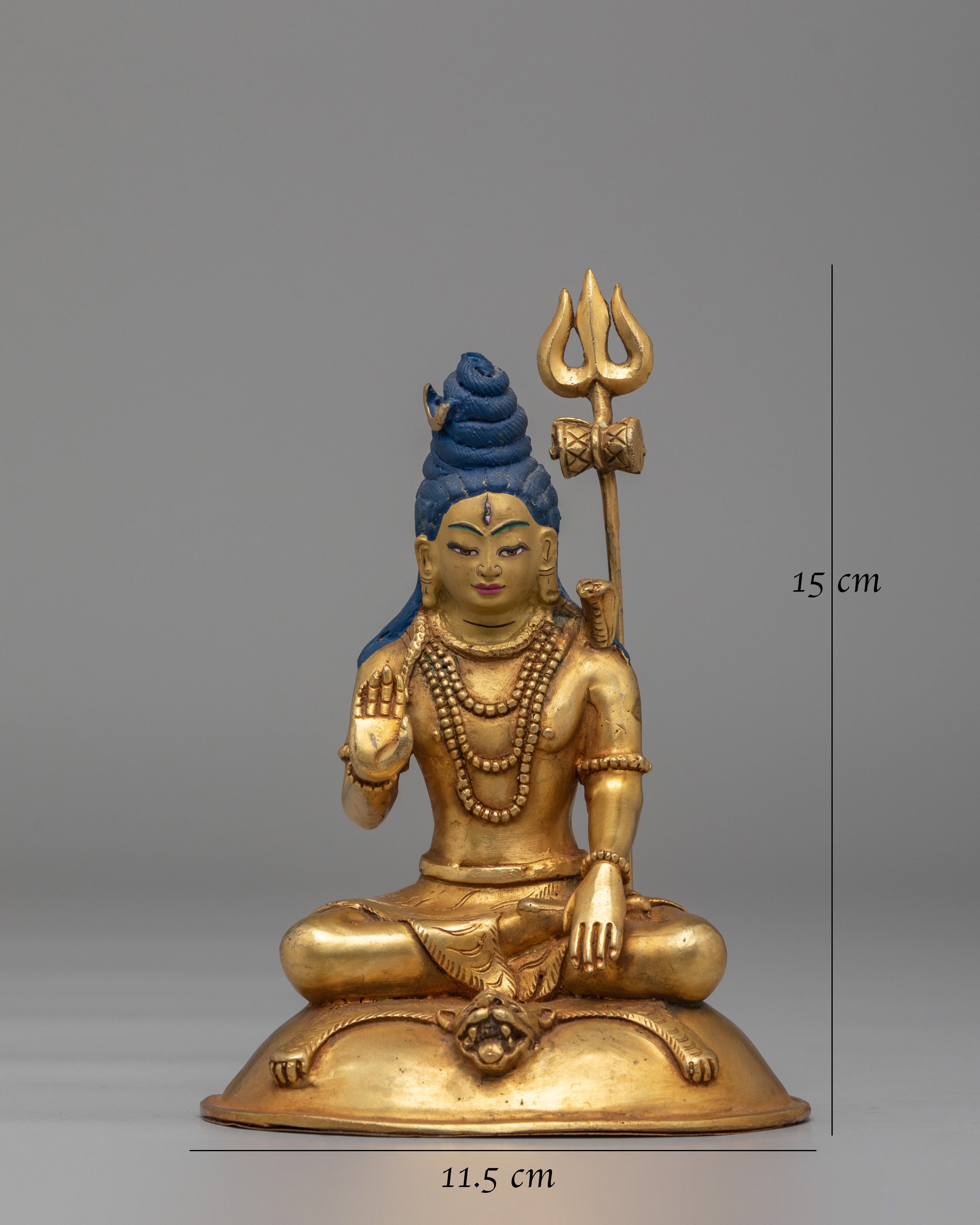Handmade Shiva Statue | Hindu Deity Figurine