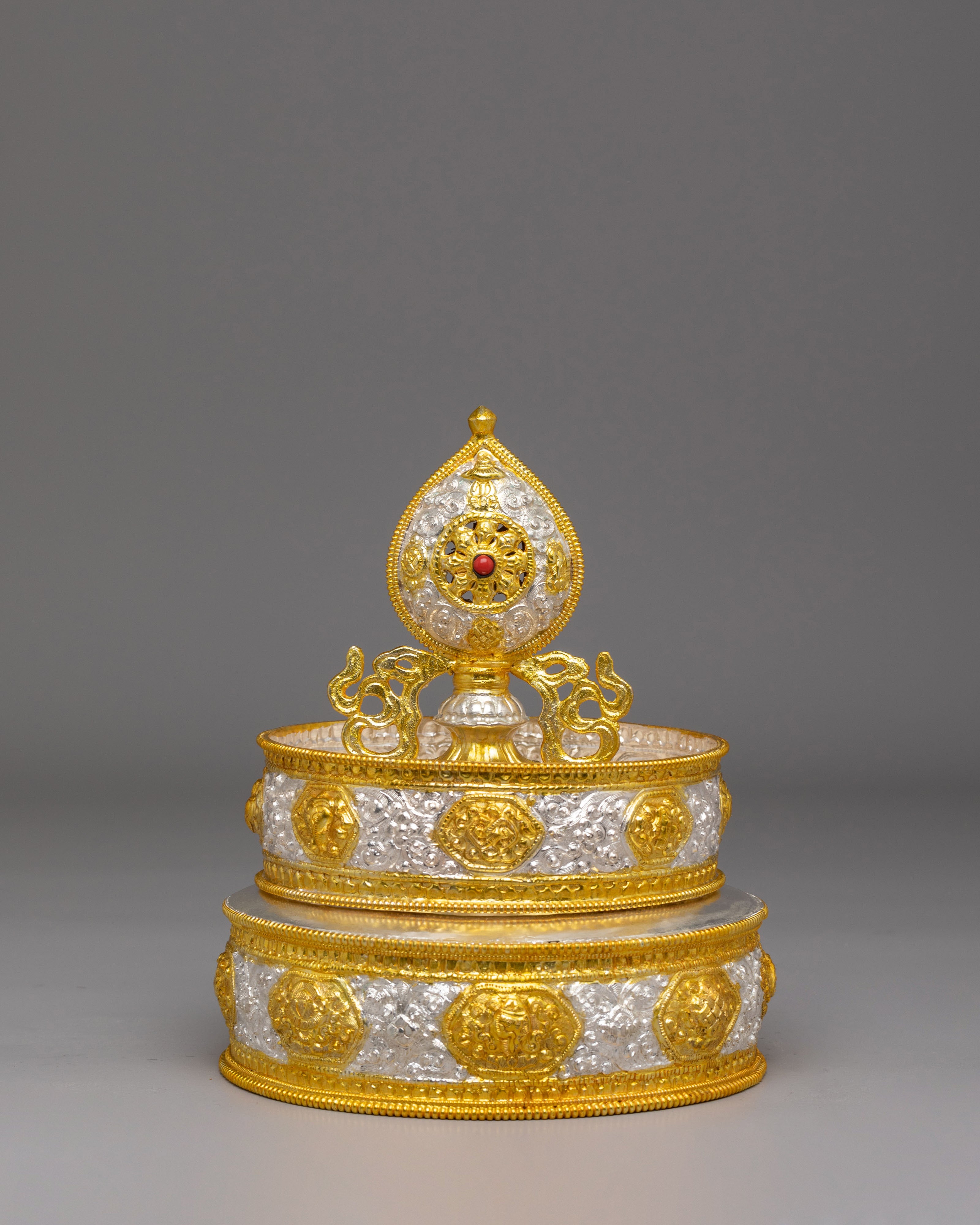 Spiritual Altar Buddhist Mandala Offering | Symbolizing Spiritual Purity