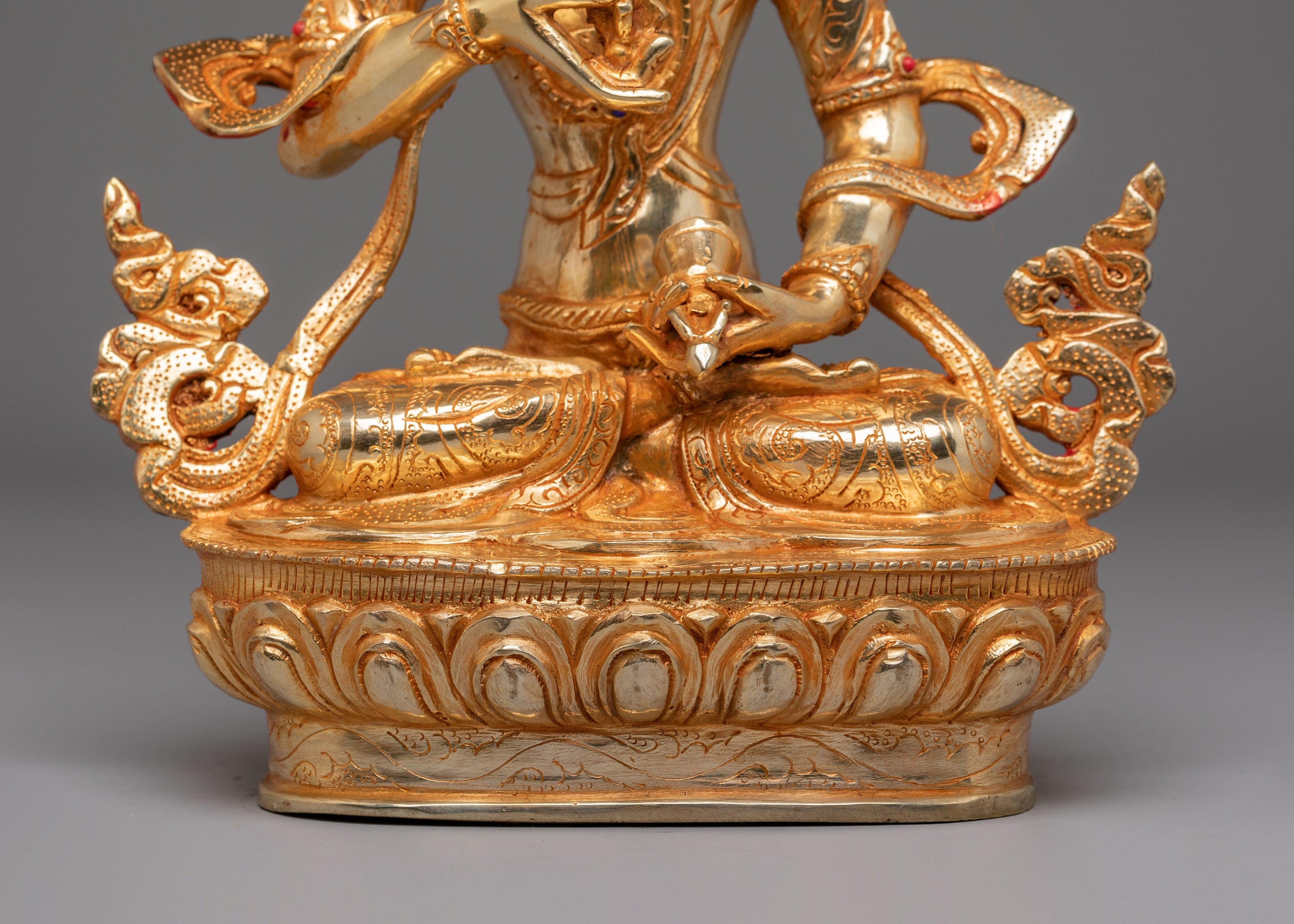 Traditional Vajrasattva Buddhist Sculpture | Purification Buddha Statue