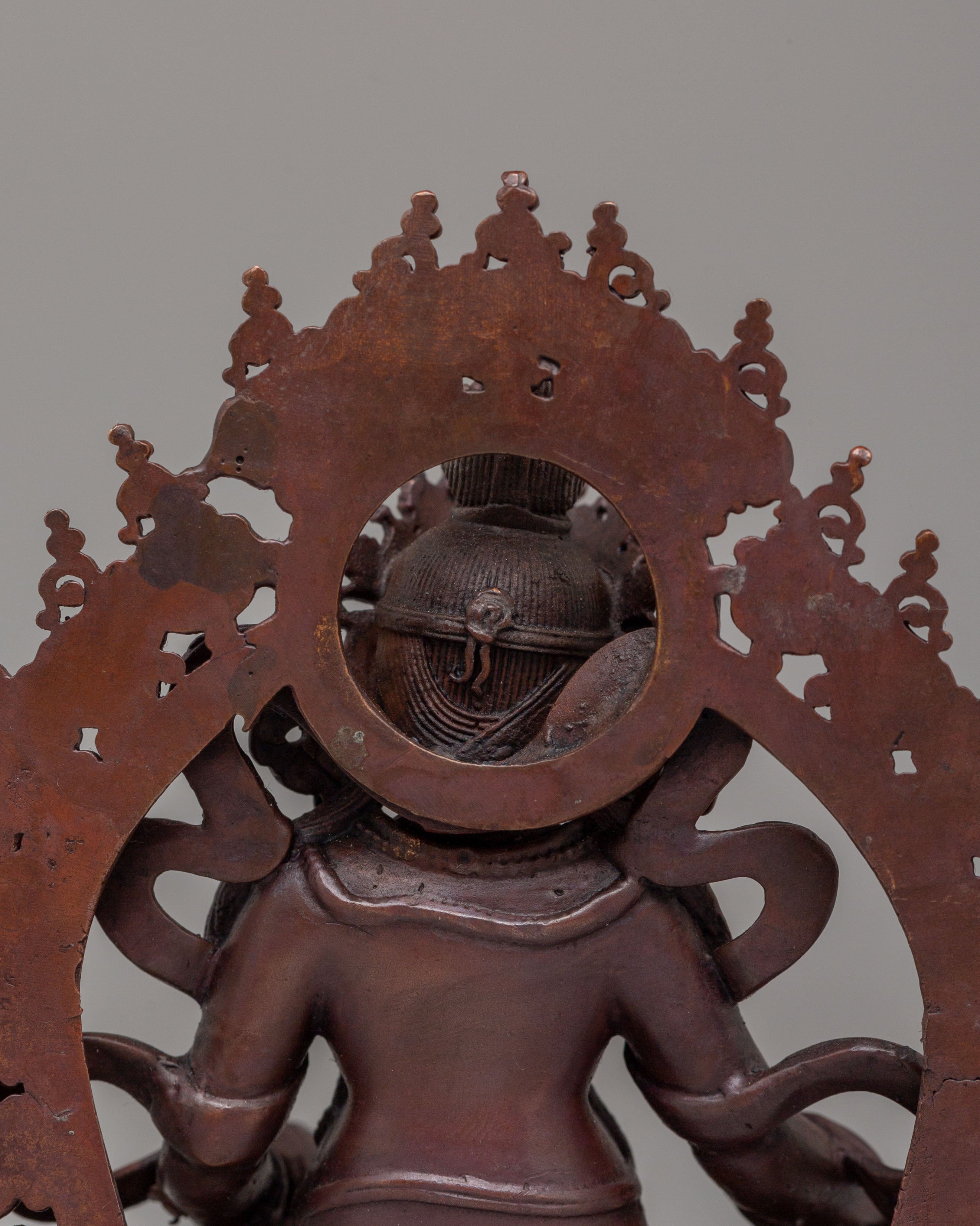 Sacred Wealth Deity Dzambhala Statue | Tibetan Buddhist Decor for Prosperity & Abundance