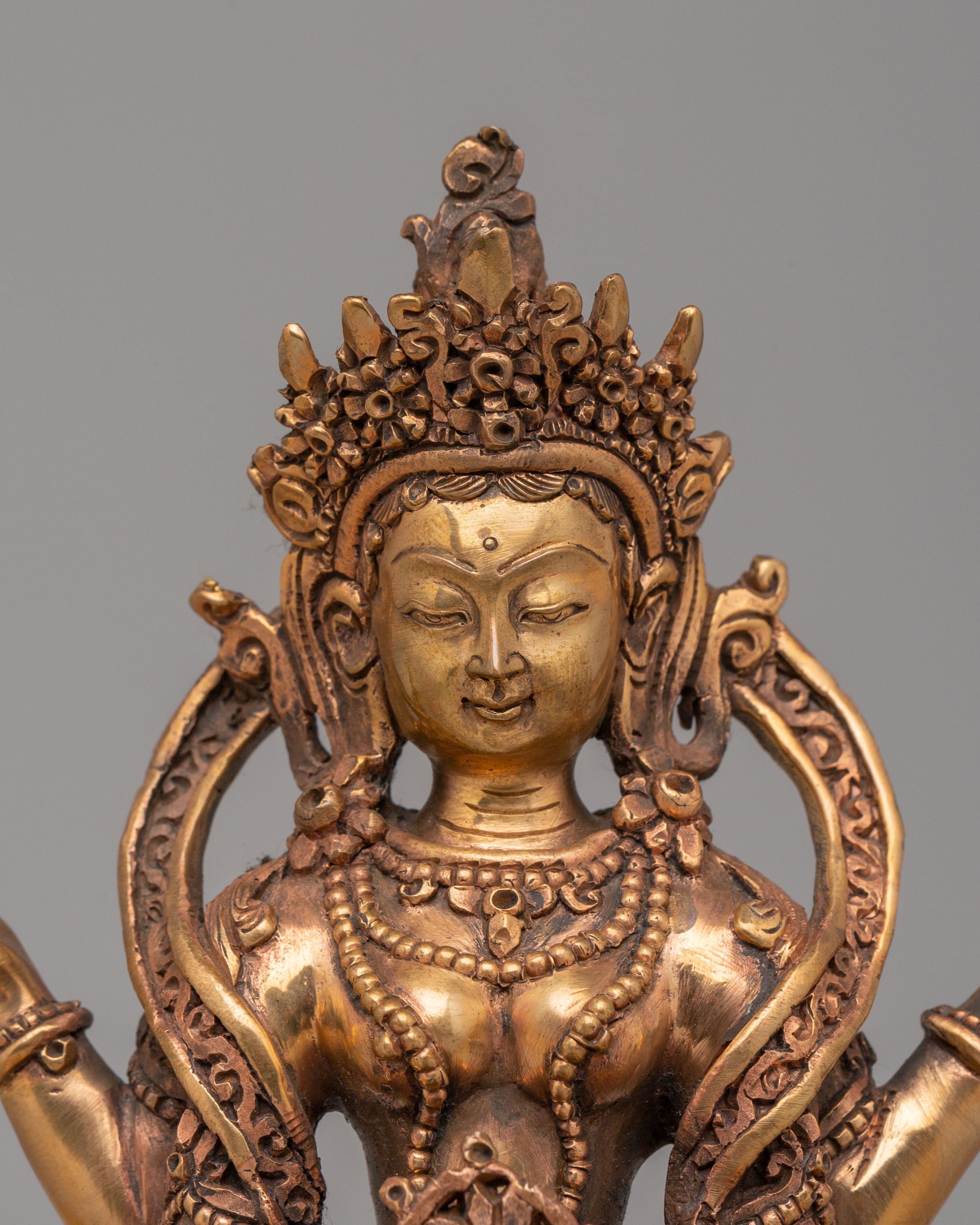 Sacred Buddhist Prajnaparamita Deity Statue | Bodhisattva of Wisdom
