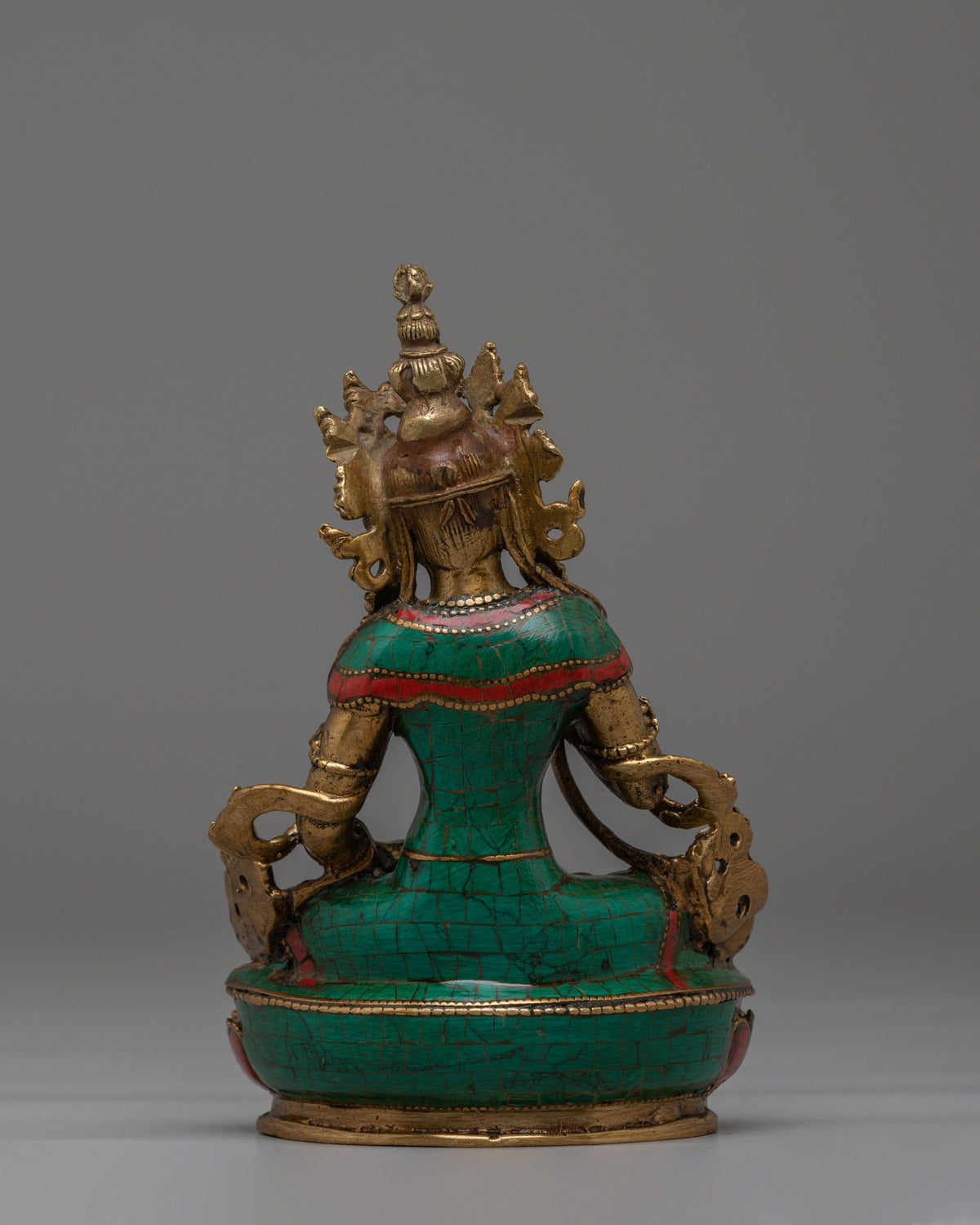 Sacred Vajrasattva Meditation Deity Statue | Traditional Buddhist Sculpture