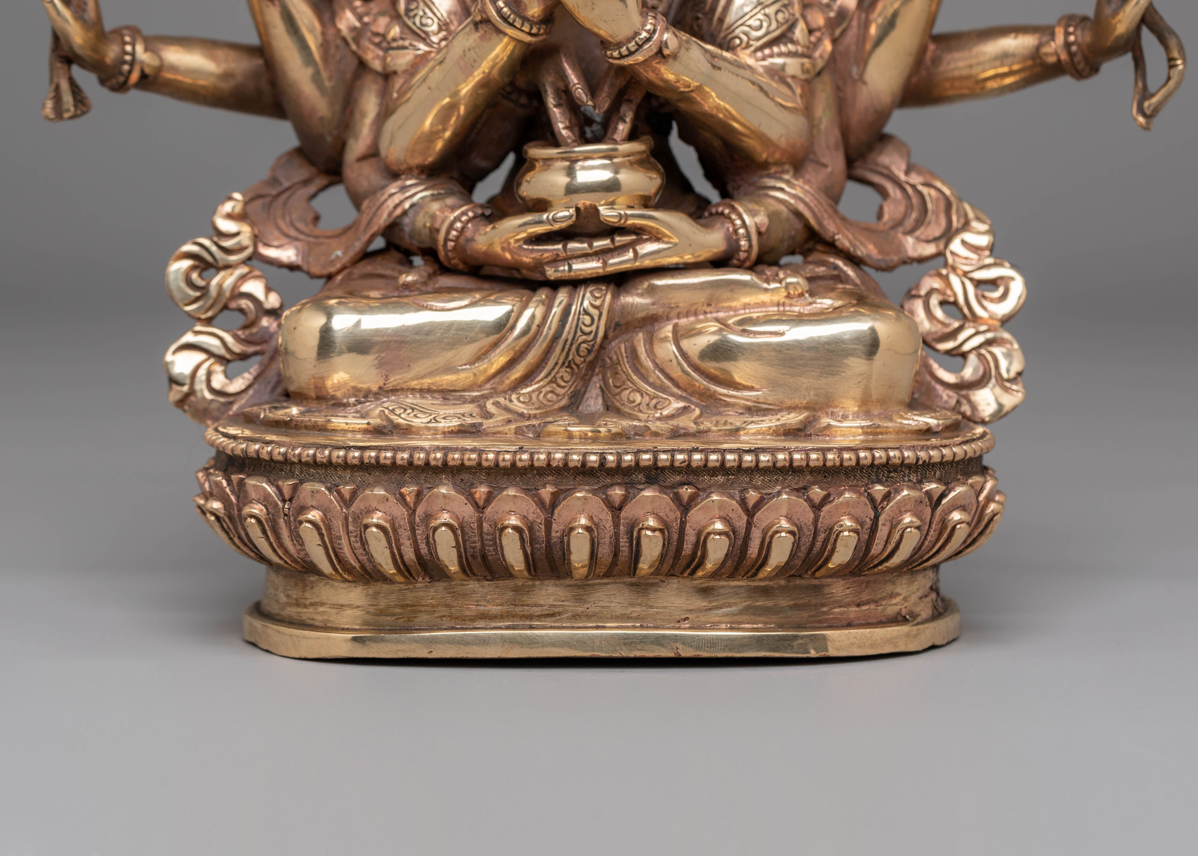 Handcrafted Namasangiti Statue |  Protector in Tibetan Buddhism for Altar