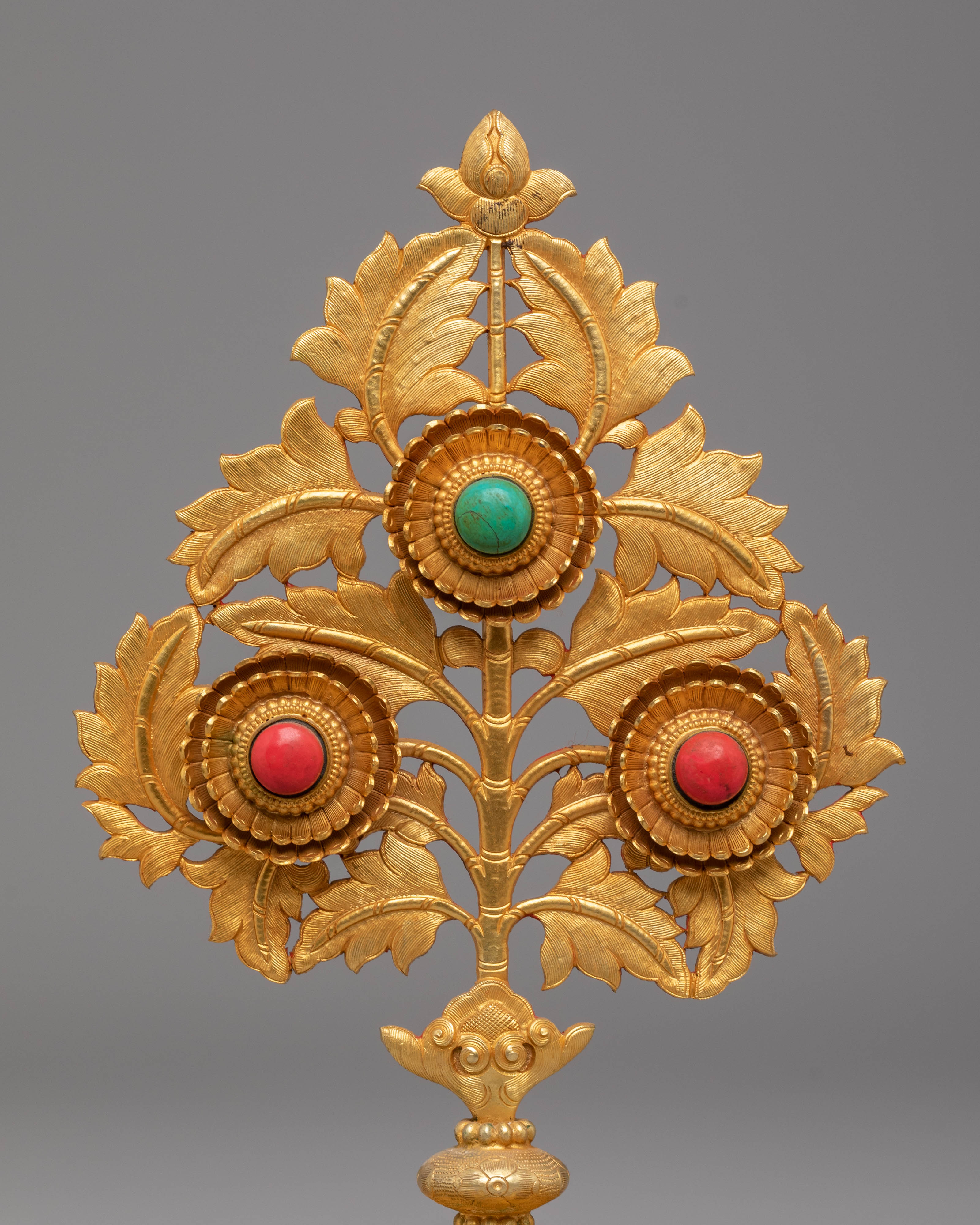 Decorative Buddhist Shrine Flower | Sacred Floral Offering Artwork