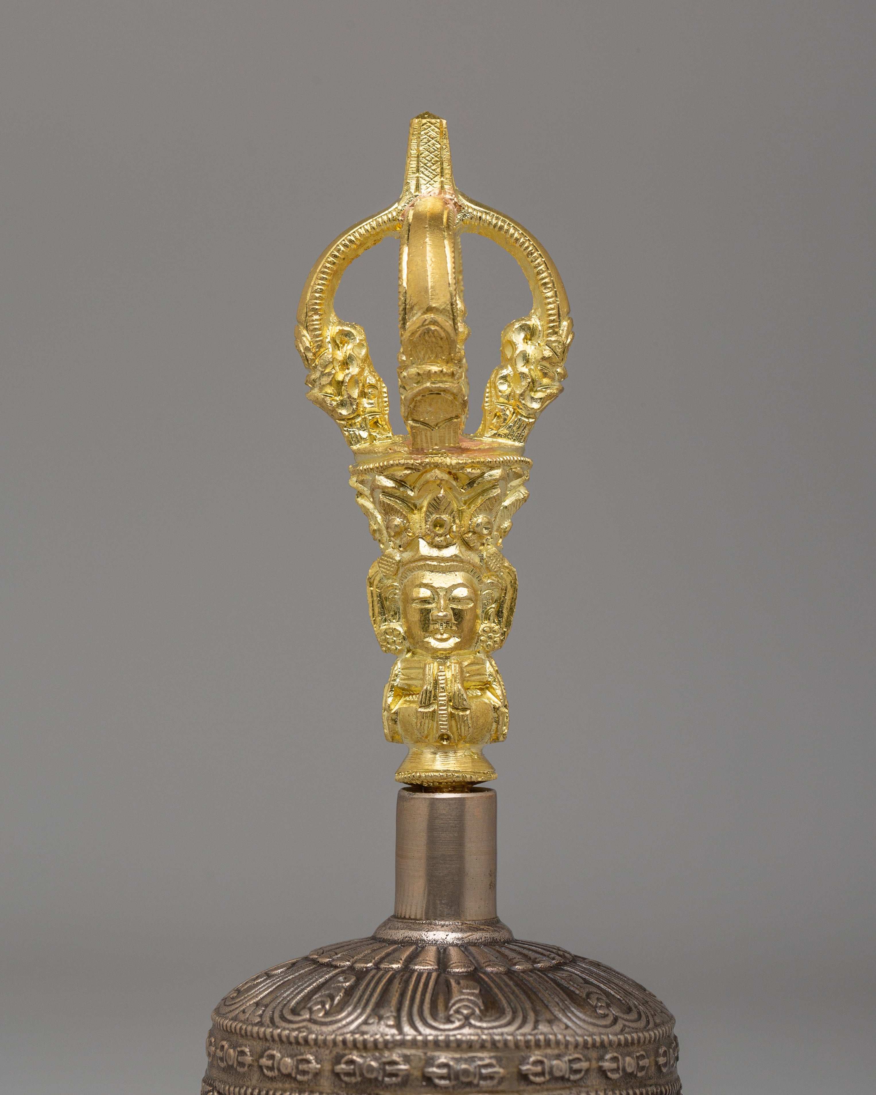 Tibetan Vajra and Bell Ritual Set | Handcrafted Buddhist Ceremonial Tools