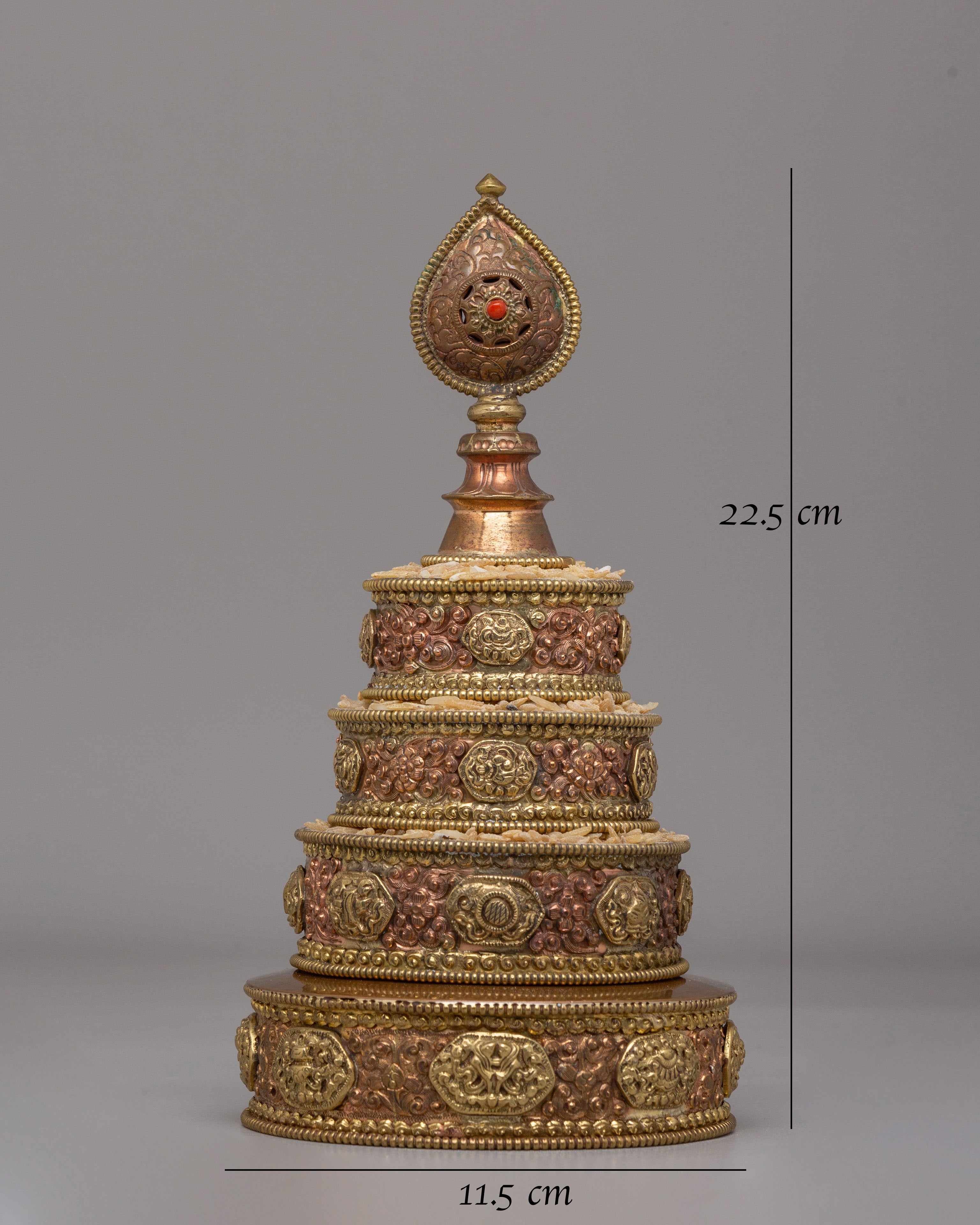 Vajrayana Mandala Offering for Ritual | Tibetan Ritual Altar Set