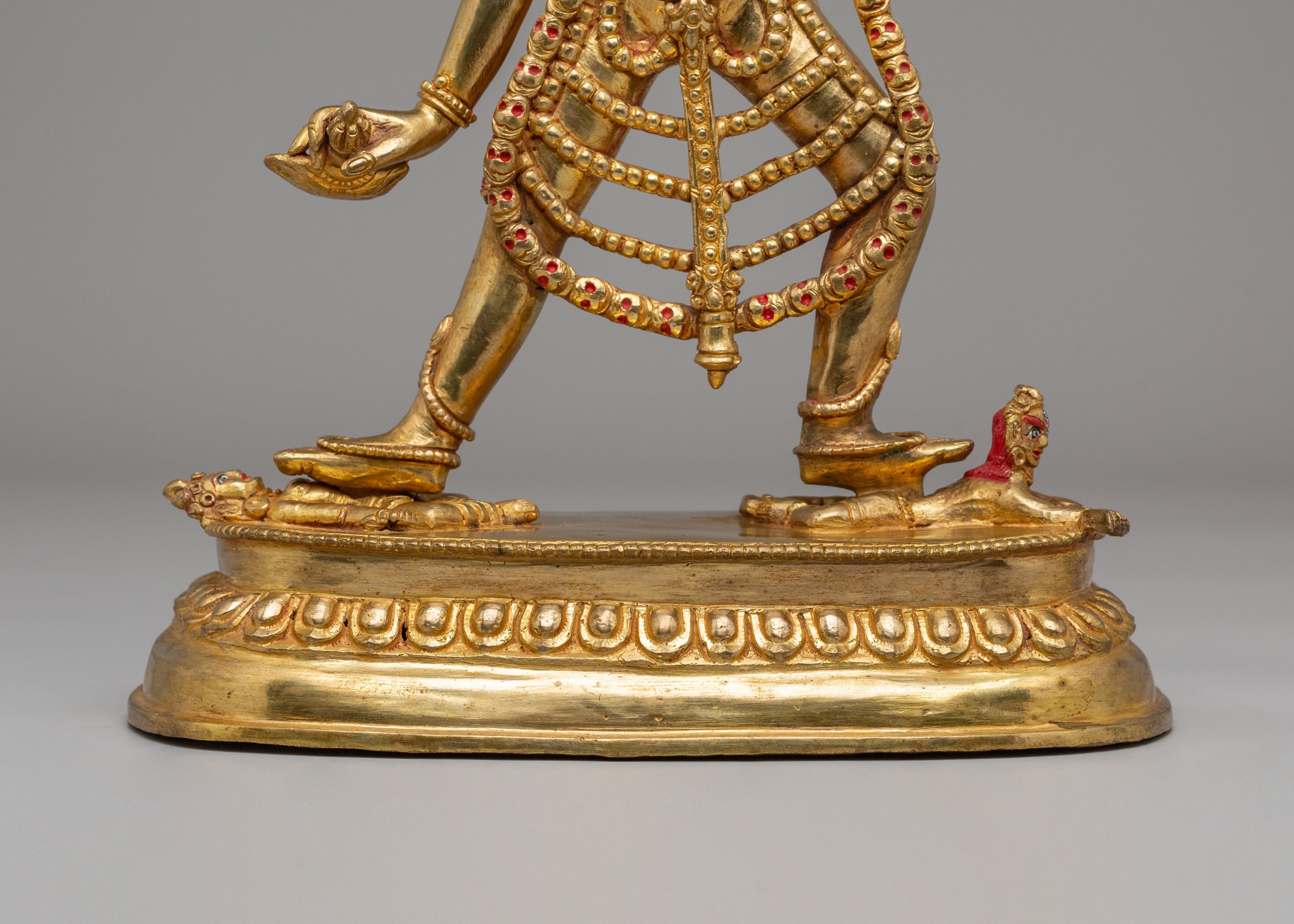 Sacred Himalayan Vajrayogini Deity Statue | Tibetan Buddhist Goddess Artwork