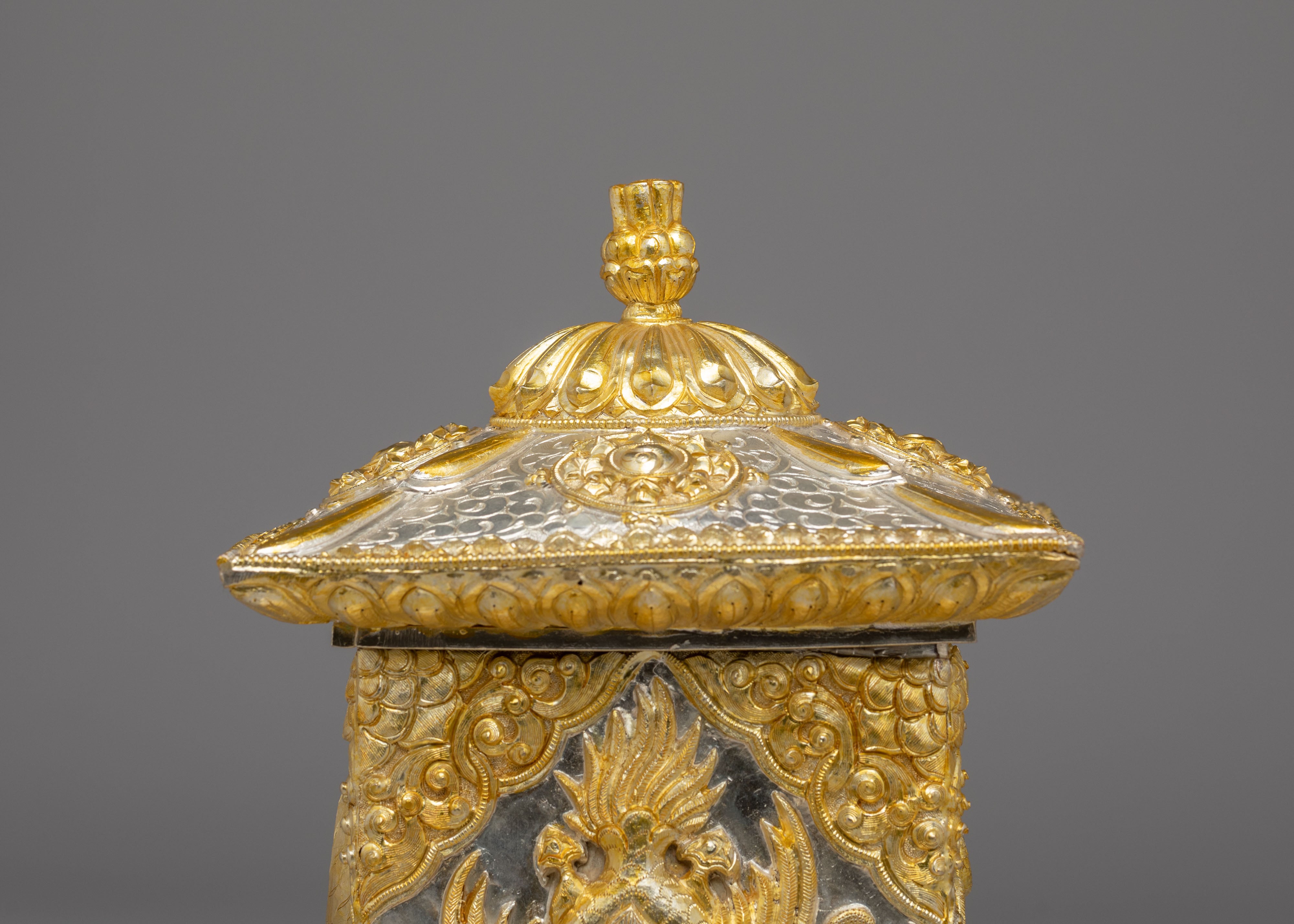 Handmade Tibetan Box | Traditional Treasure Box for Sacred Items