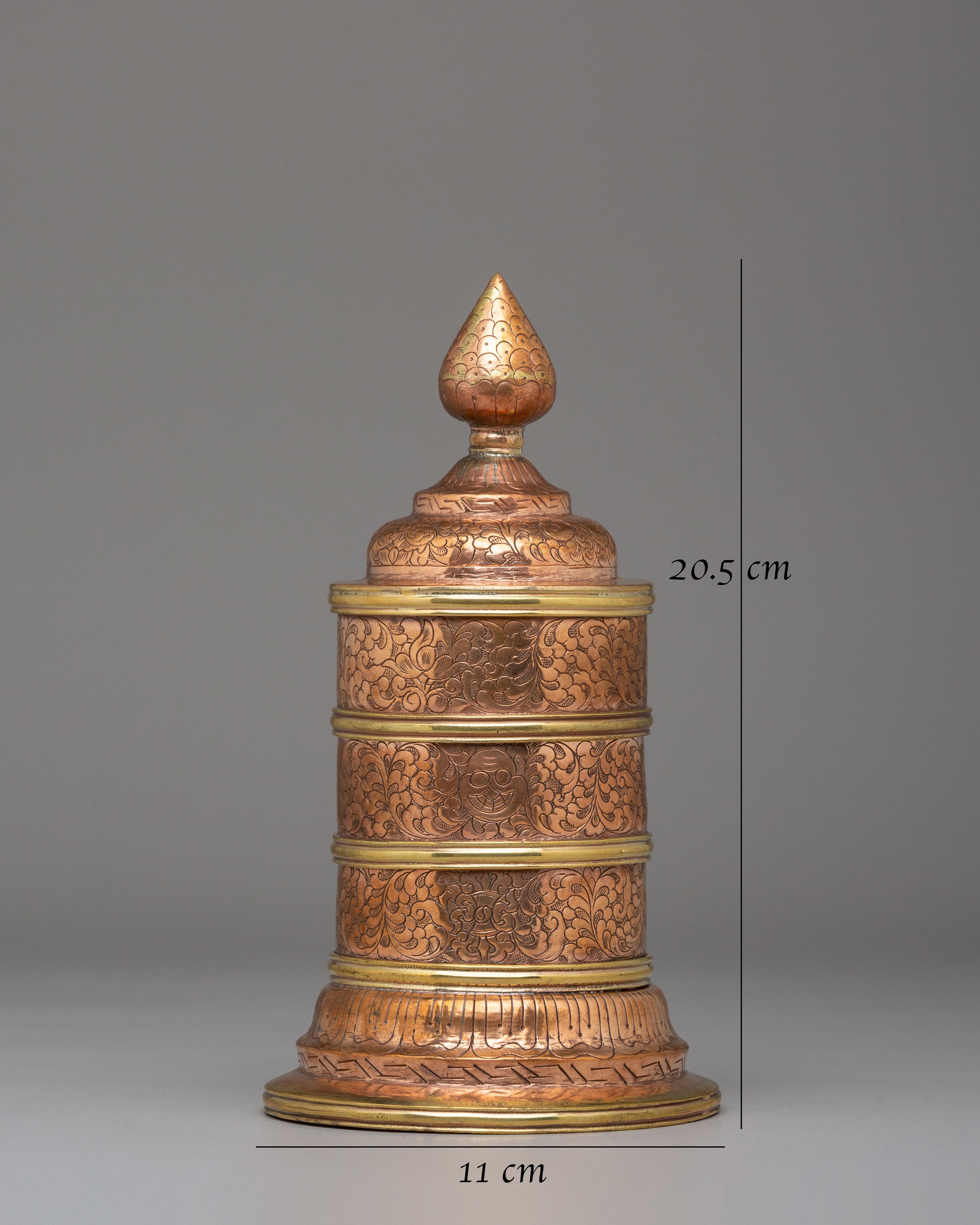 Handcrafted Altar Rice Pot | Sacred Offering Vessel for Meditation & Spiritual Practices