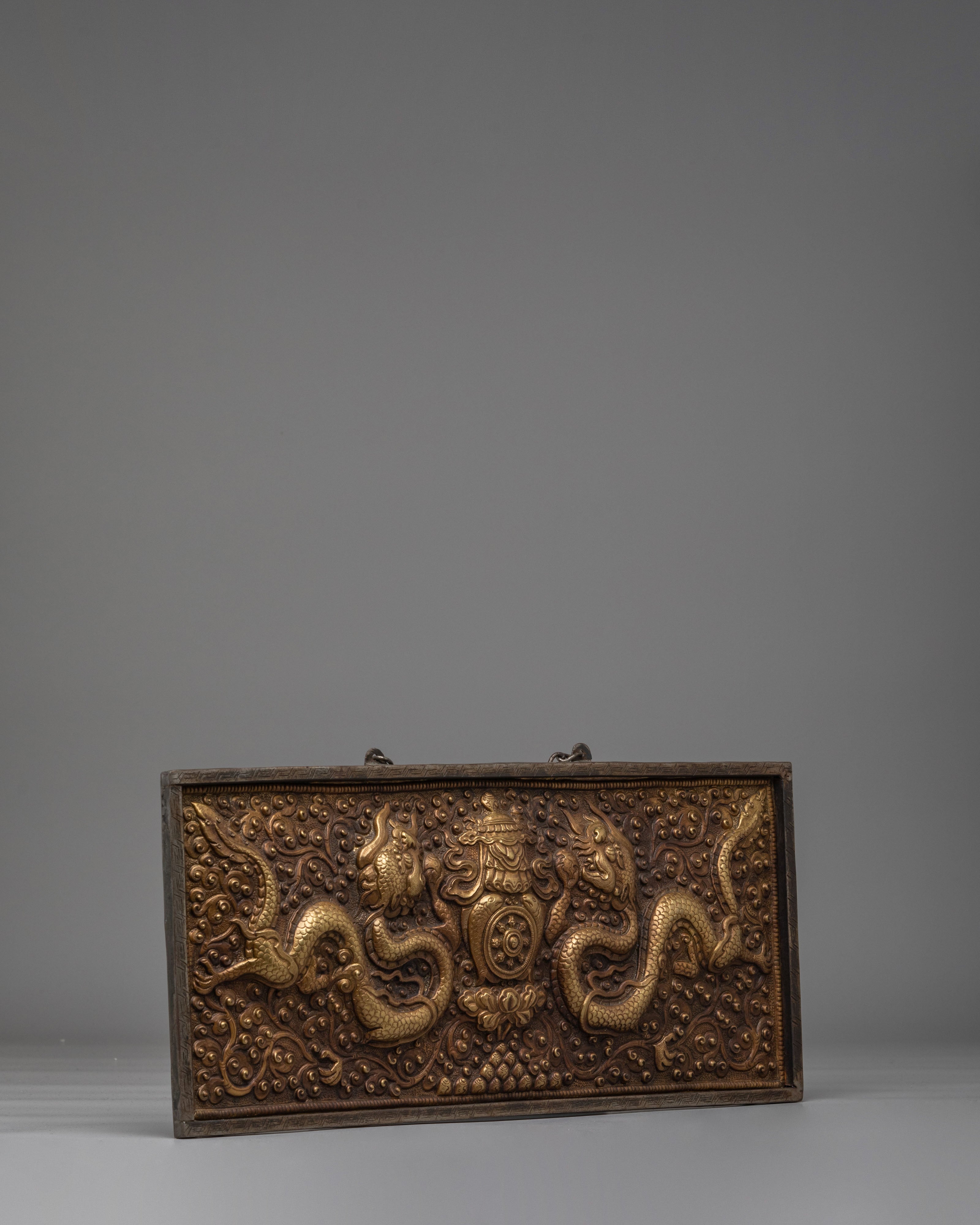 Handcrafted Himalayan Dragon Wall Hanging | Symbol of Strength