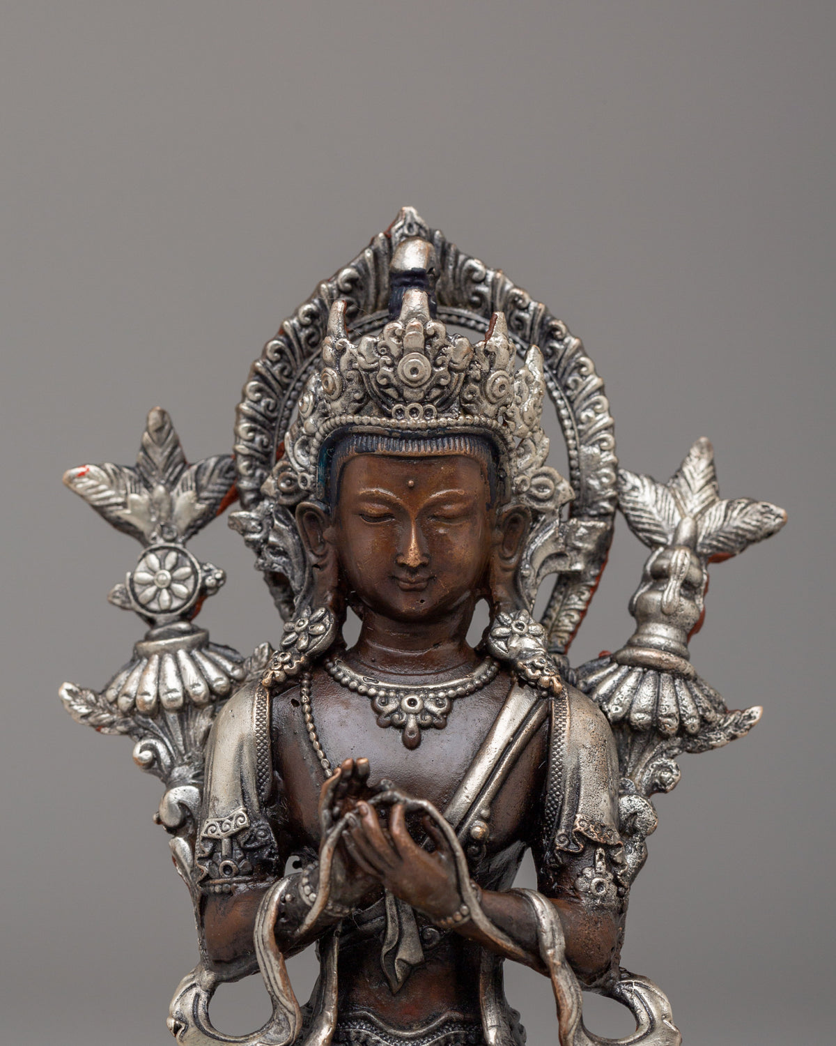 Handcrafted Maitreya Buddha Buddhist Statue | Spiritual Decor