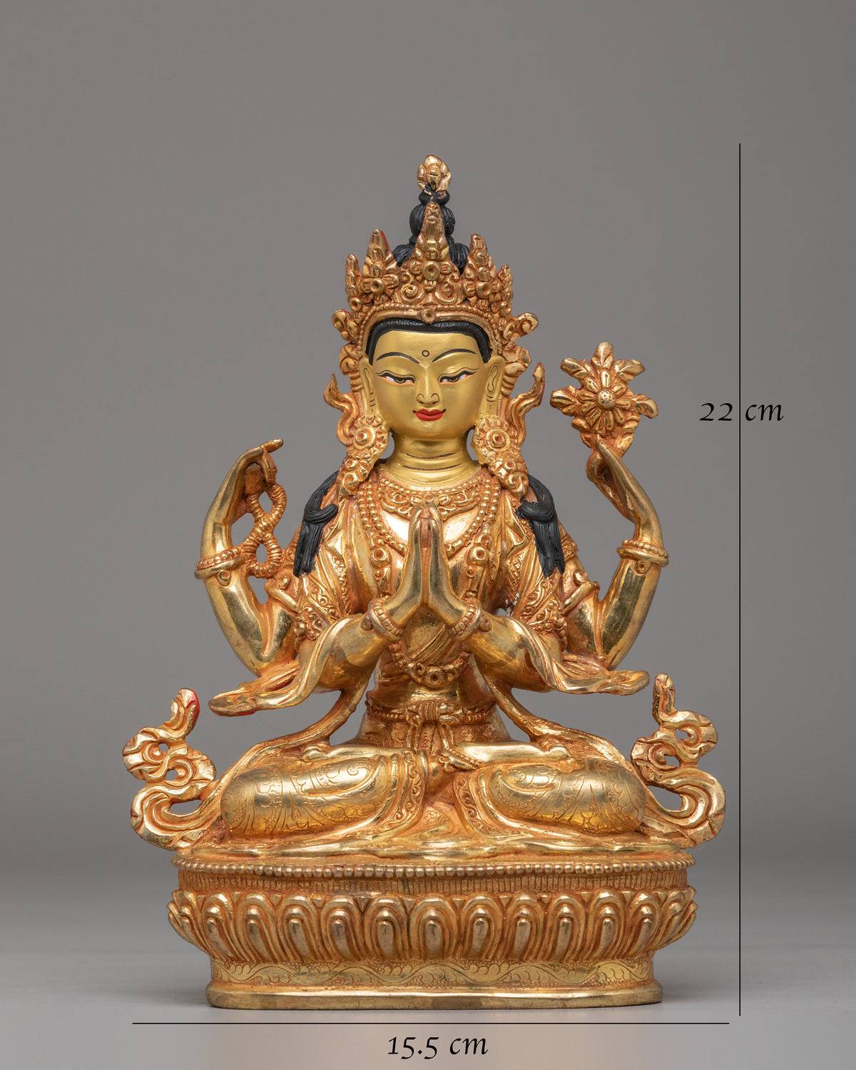 Chenrezig Buddhist Altar Statue | Bodhisattva of Compassion