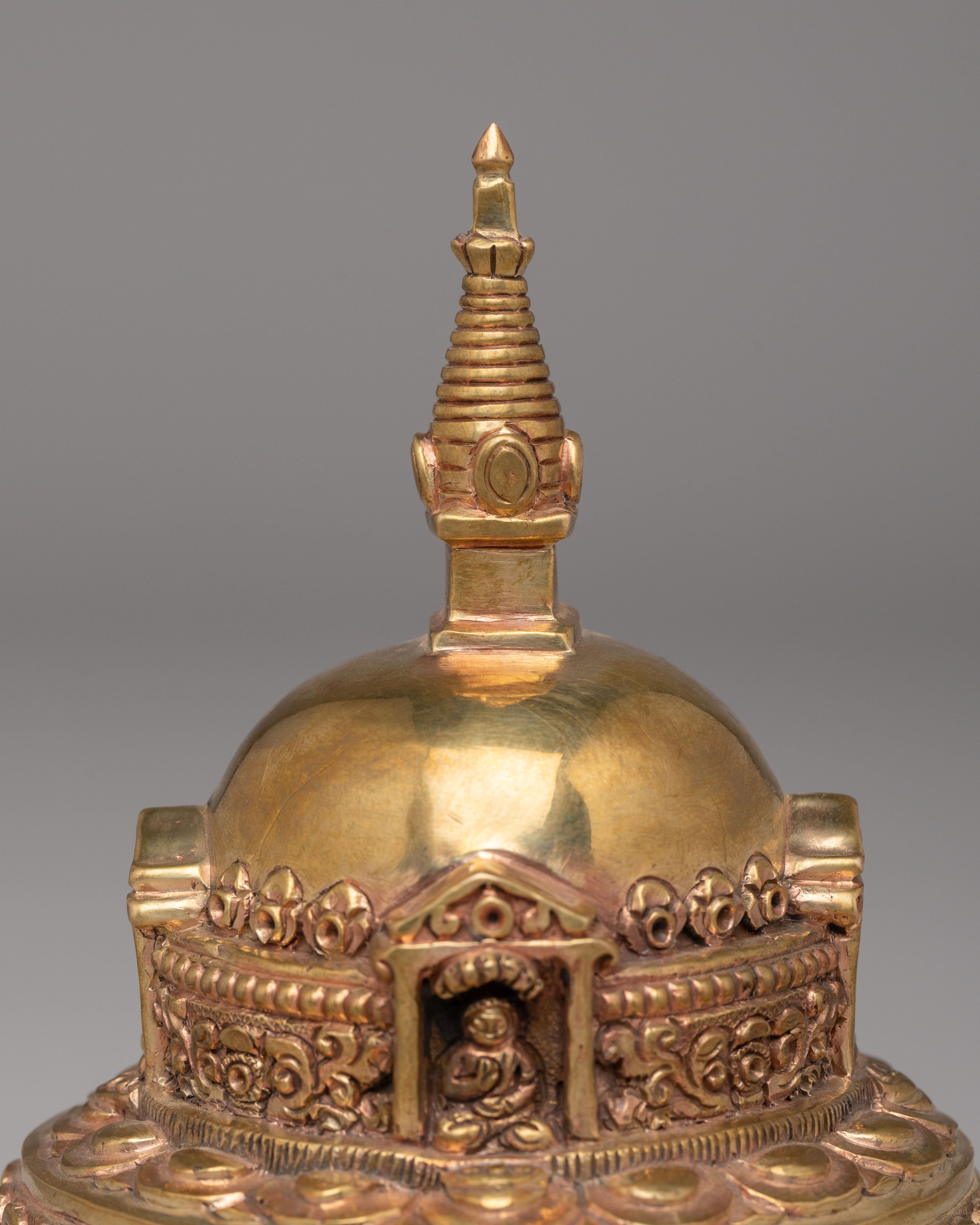 Tibetan Chorten Kora | Handmade Tibetan Buddhist Shrine Decor