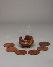 Buddhist Symbol Coaster Set