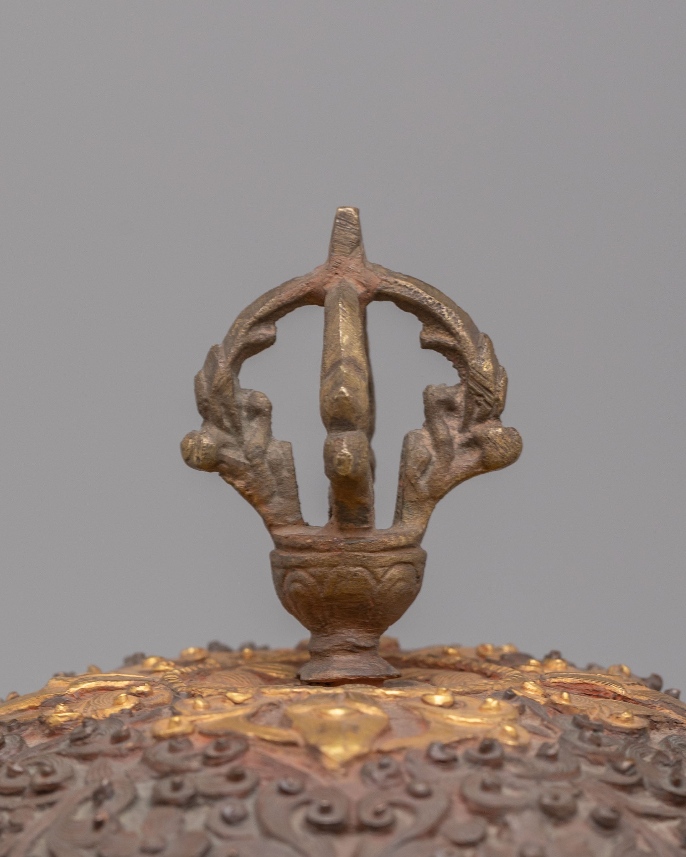 Traditional Buddhist Kapala Vessel | Skull Cup for Spiritual Ceremonies