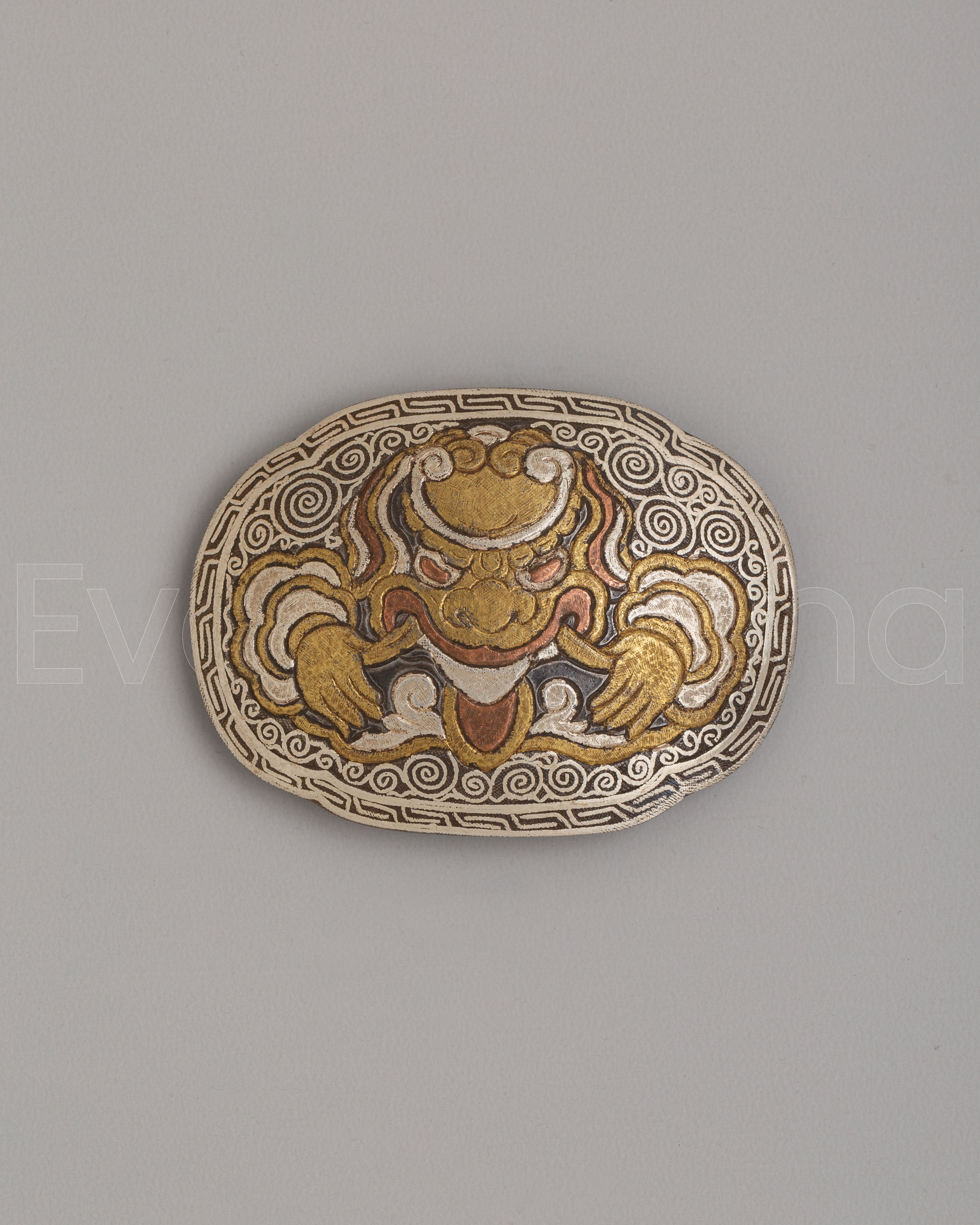 Kirtimukha Belt Buckle